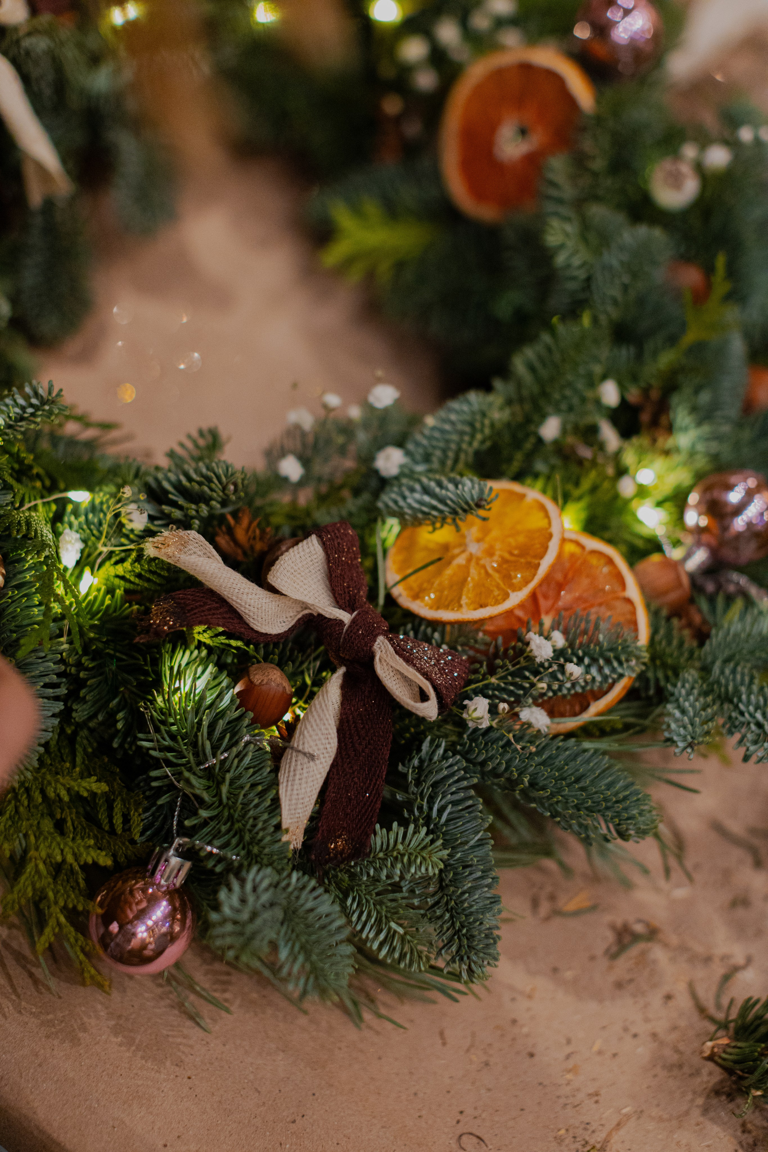 Мк Новогодний Венок. Анастасия Ракчеева Художник