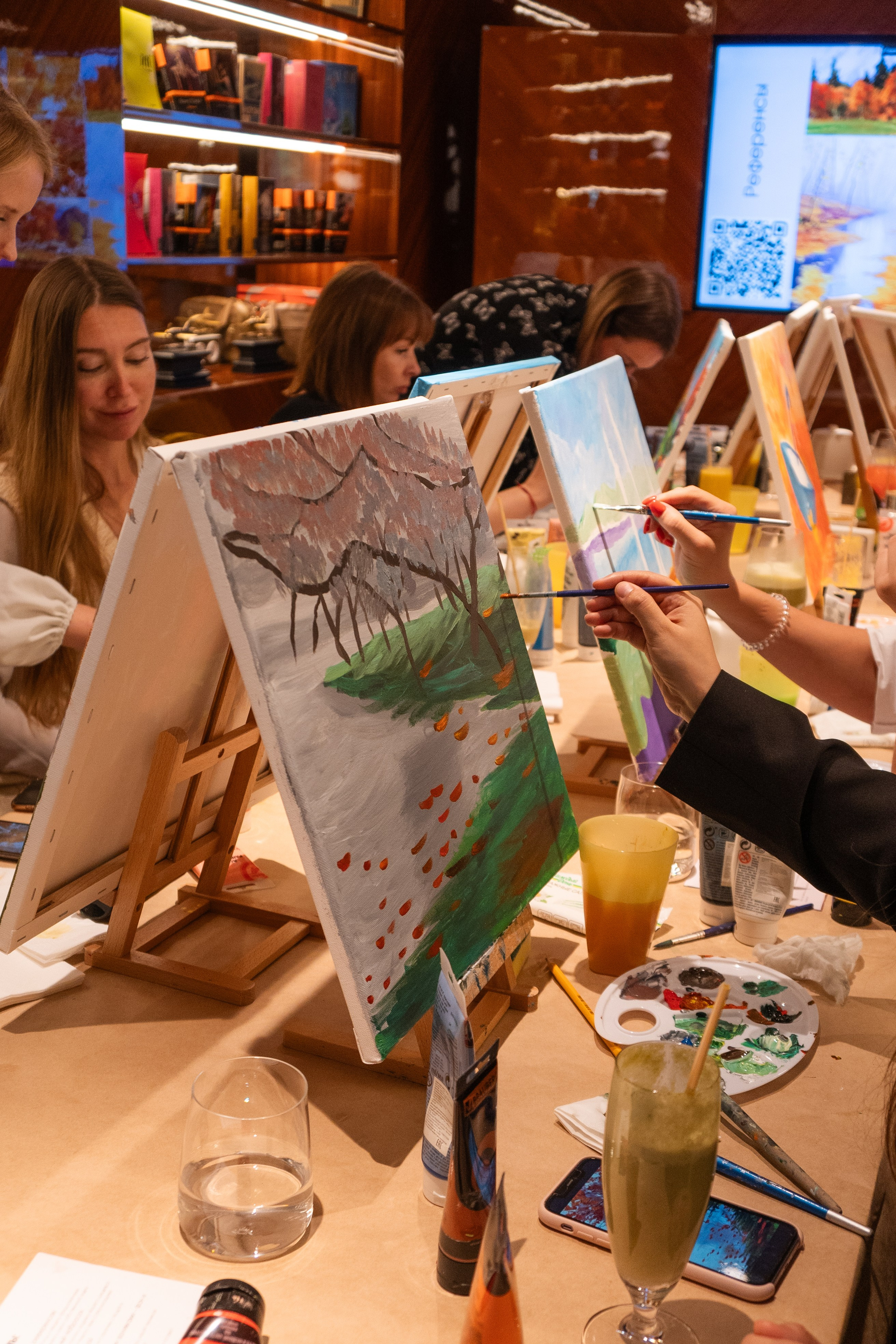 Корпоратив Teach Me Art 3. Портретный фотограф в Москве и Санкт-Петербурге Арина Чех