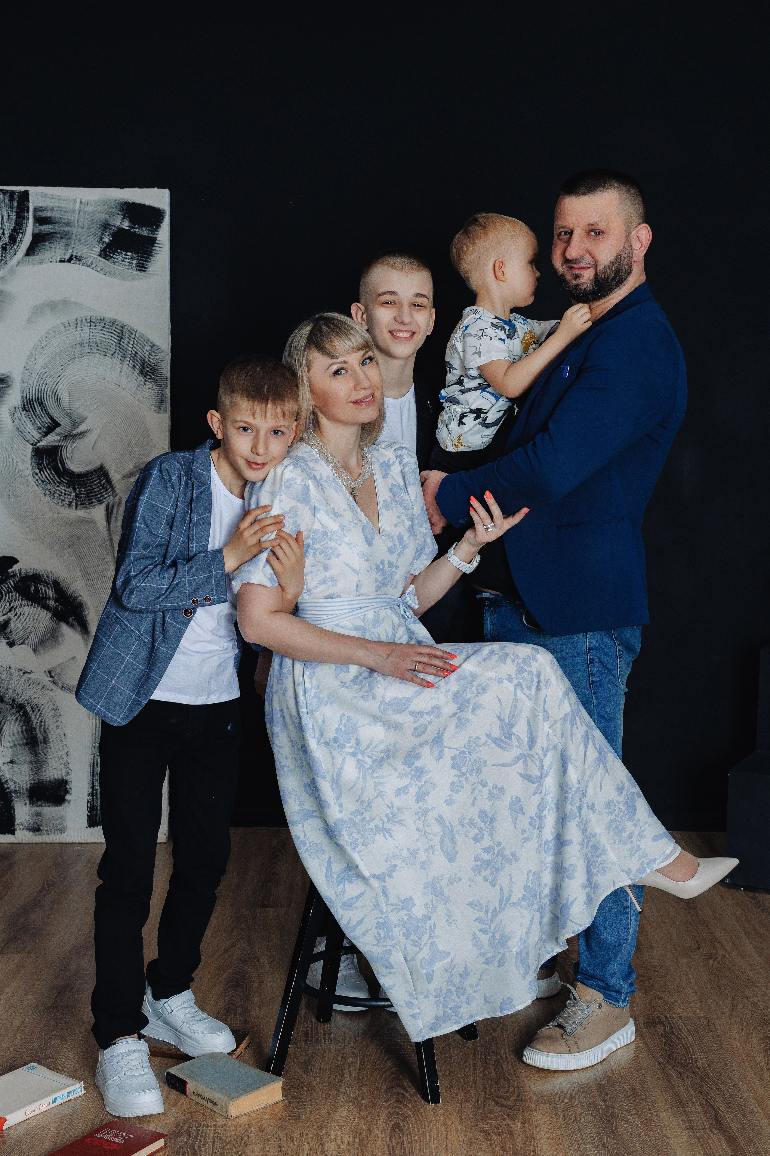 Предновогодняя  семейная съёмка 