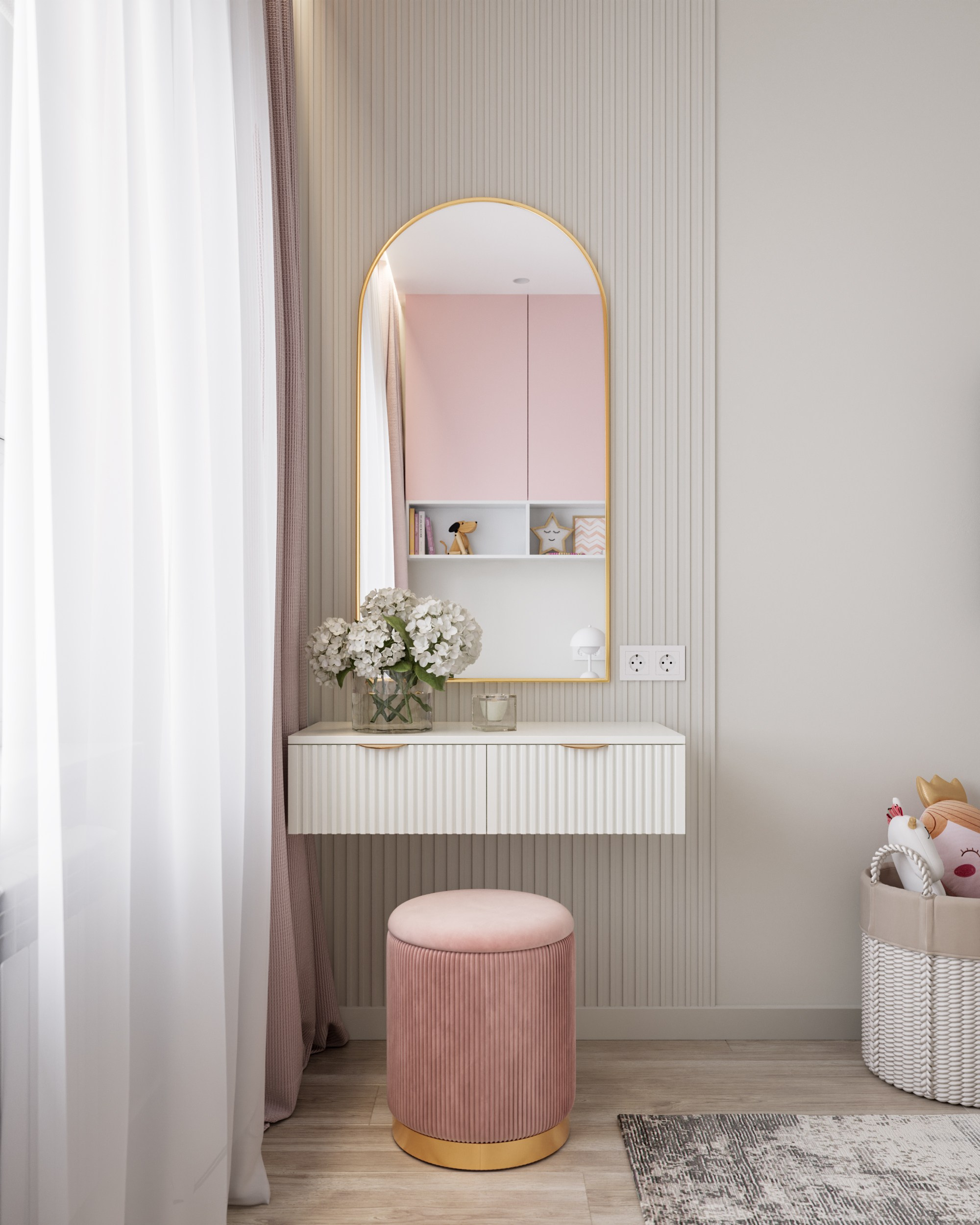 Квартира 70 кв. м. для семьи с ребенком ЖК «Смартполет». Дизайнер интерьеров Ростов-на-Дону Кристина Карпенко