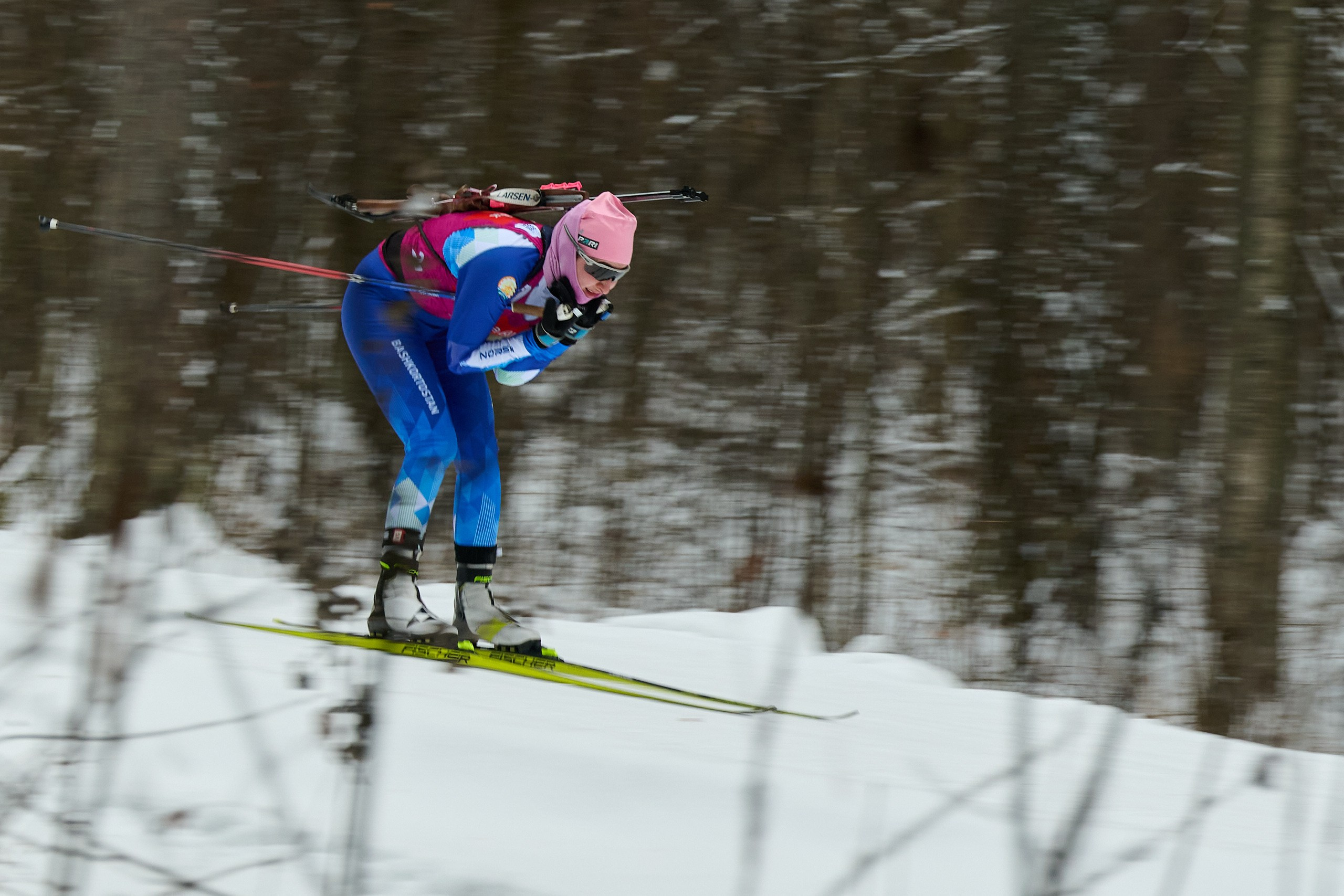 Биатлон. Чемпионат России — 2024/2025, 3-й этап, Ижевск. Ижевская винтовка. Спортивный репортажный фотограф в Ижевске Сергей Мерзляков