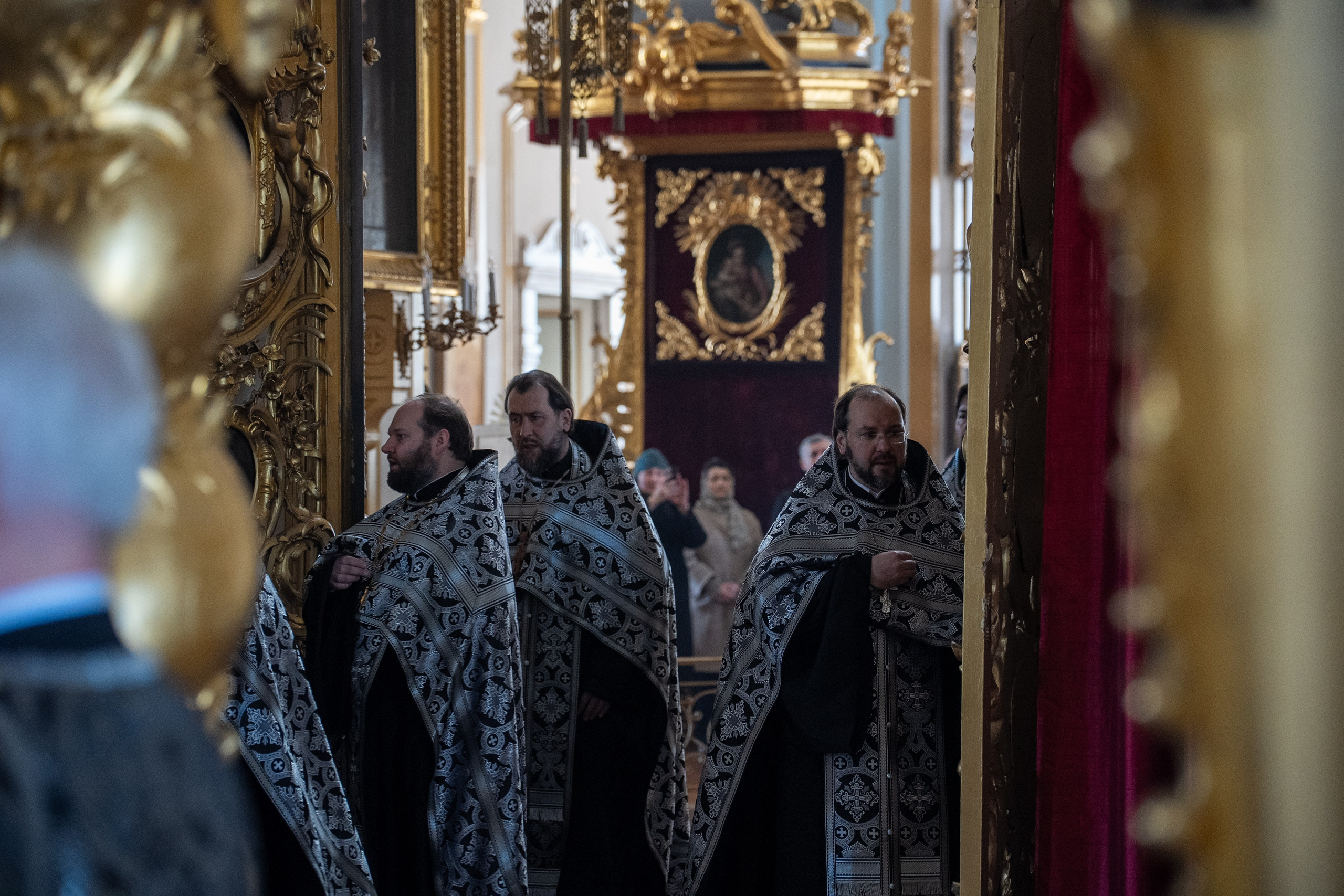 Великая пятница. Вечерня с выносом Плащаницы. НИКОЛО-БОГОЯВЛЕНСКИЙ МОРСКОЙ СОБОР