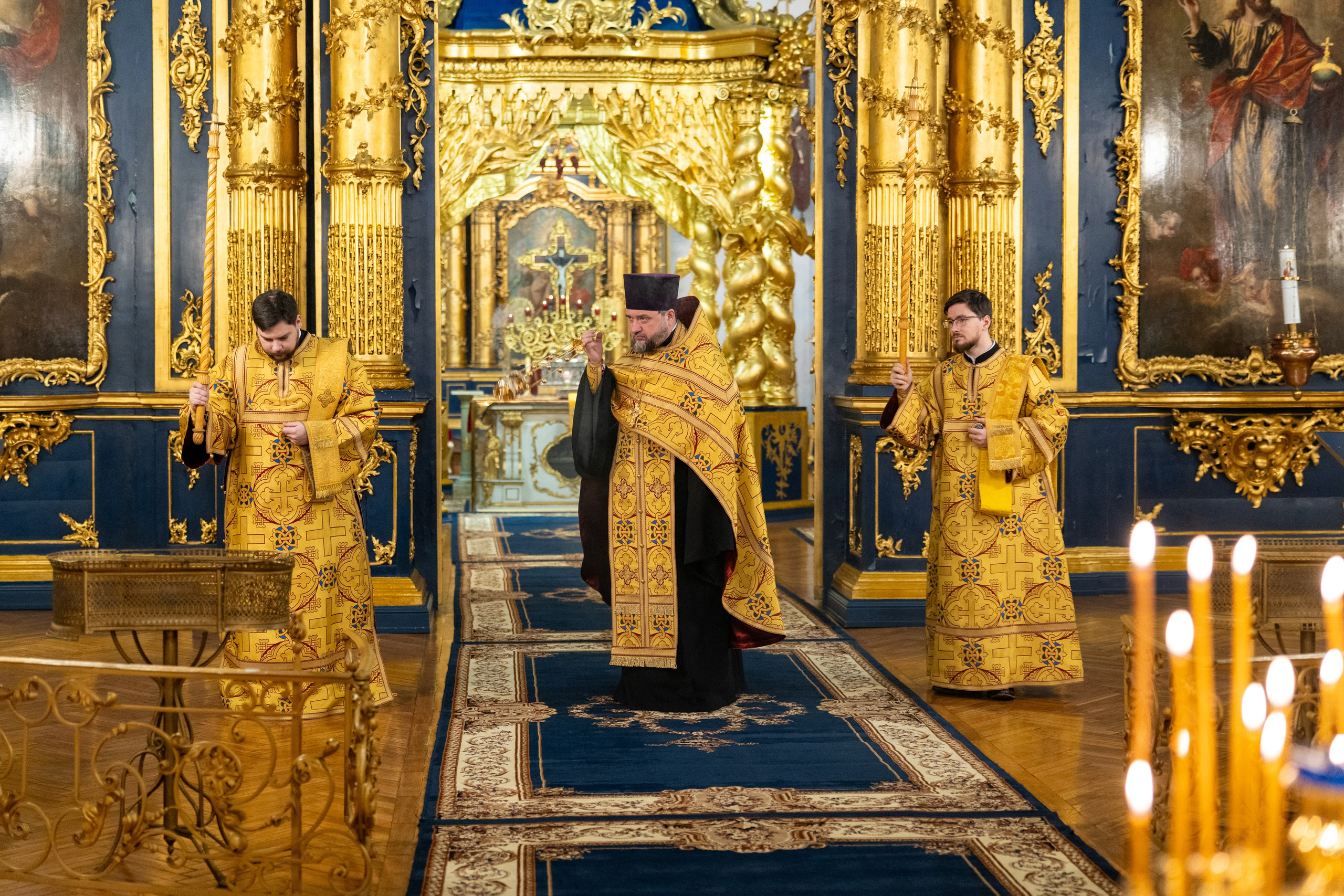 Вечерня. Молебен на Новый год. НИКОЛО-БОГОЯВЛЕНСКИЙ МОРСКОЙ СОБОР