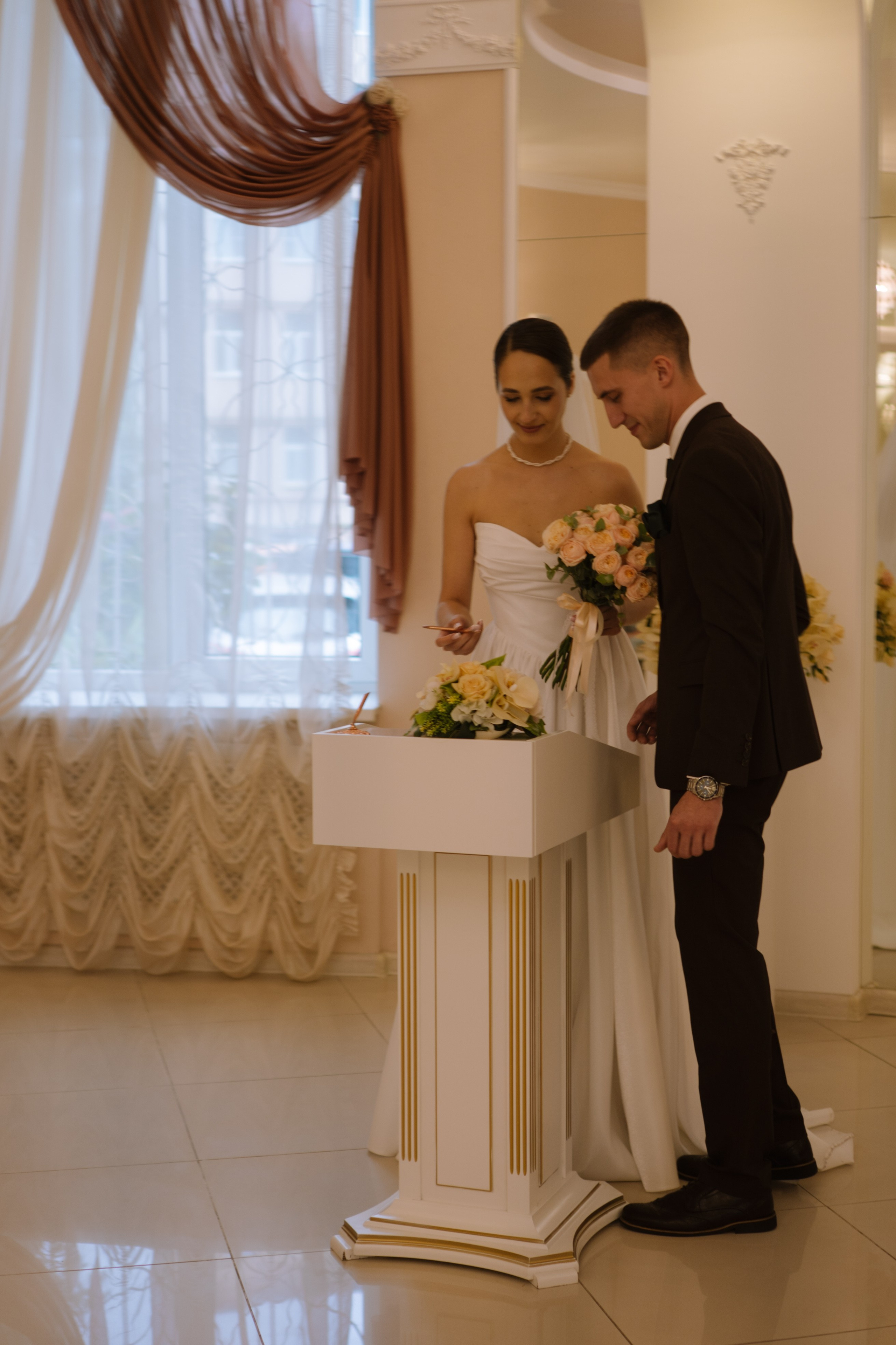 РЕПОРТАЖНАЯ СЬЕМКА В ЗАГСЕ. Профессиональный фотограф, Санкт-Петербург — Виктория Богомолова