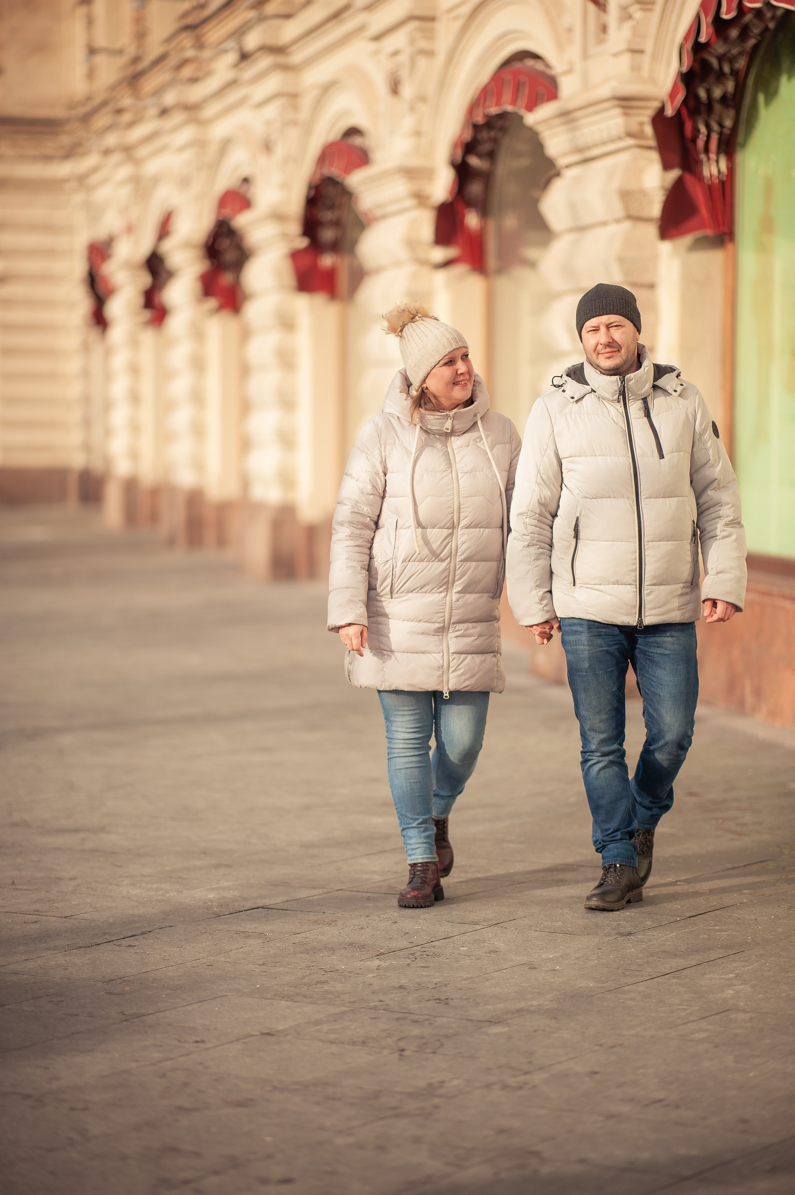 Тепло в объективе — Рождественская съемка на Красной площади. Дмитрий Черяник свадебный и семейный фотограф