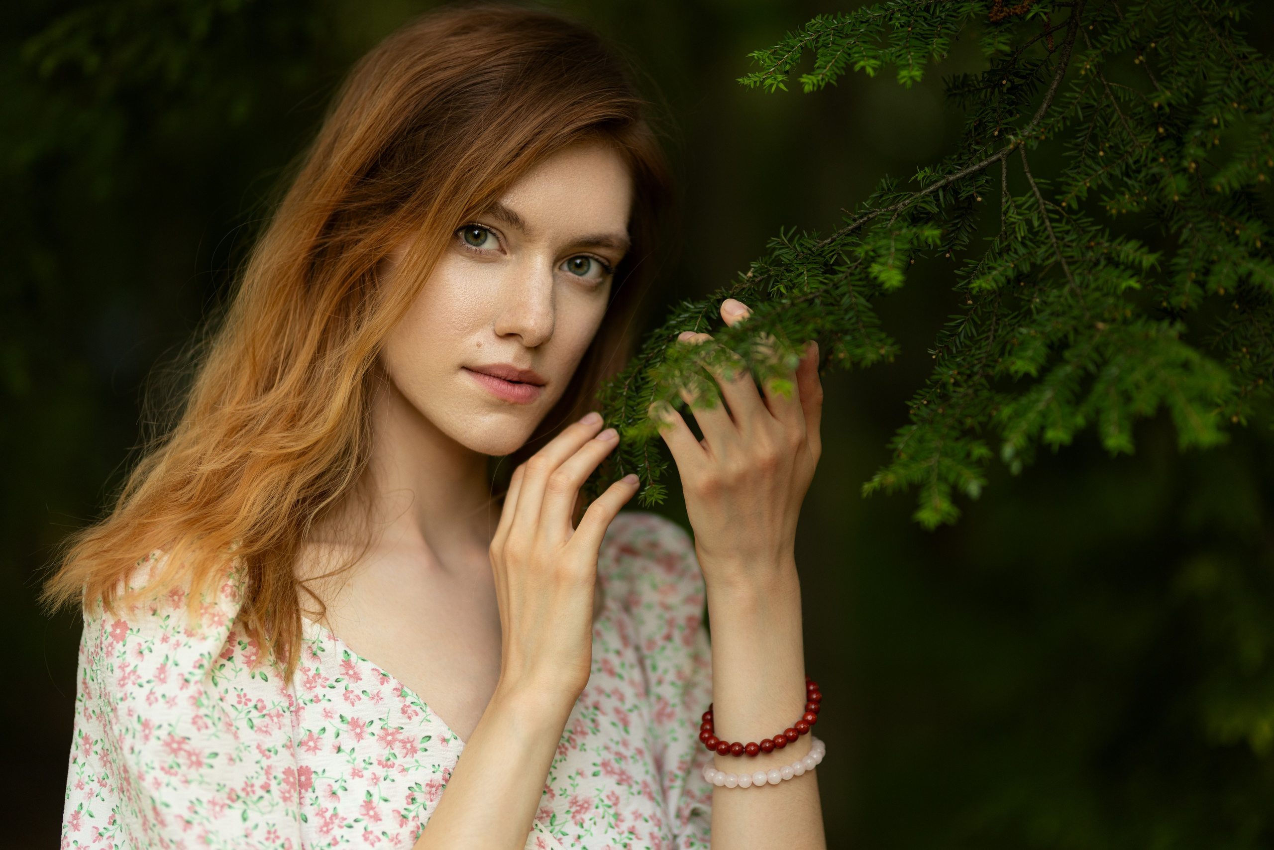 Фотосет с Дарьей в ботаническом саду в формате для «себя». Дмитрий Шульгин, портретный фотограф в Воронеже