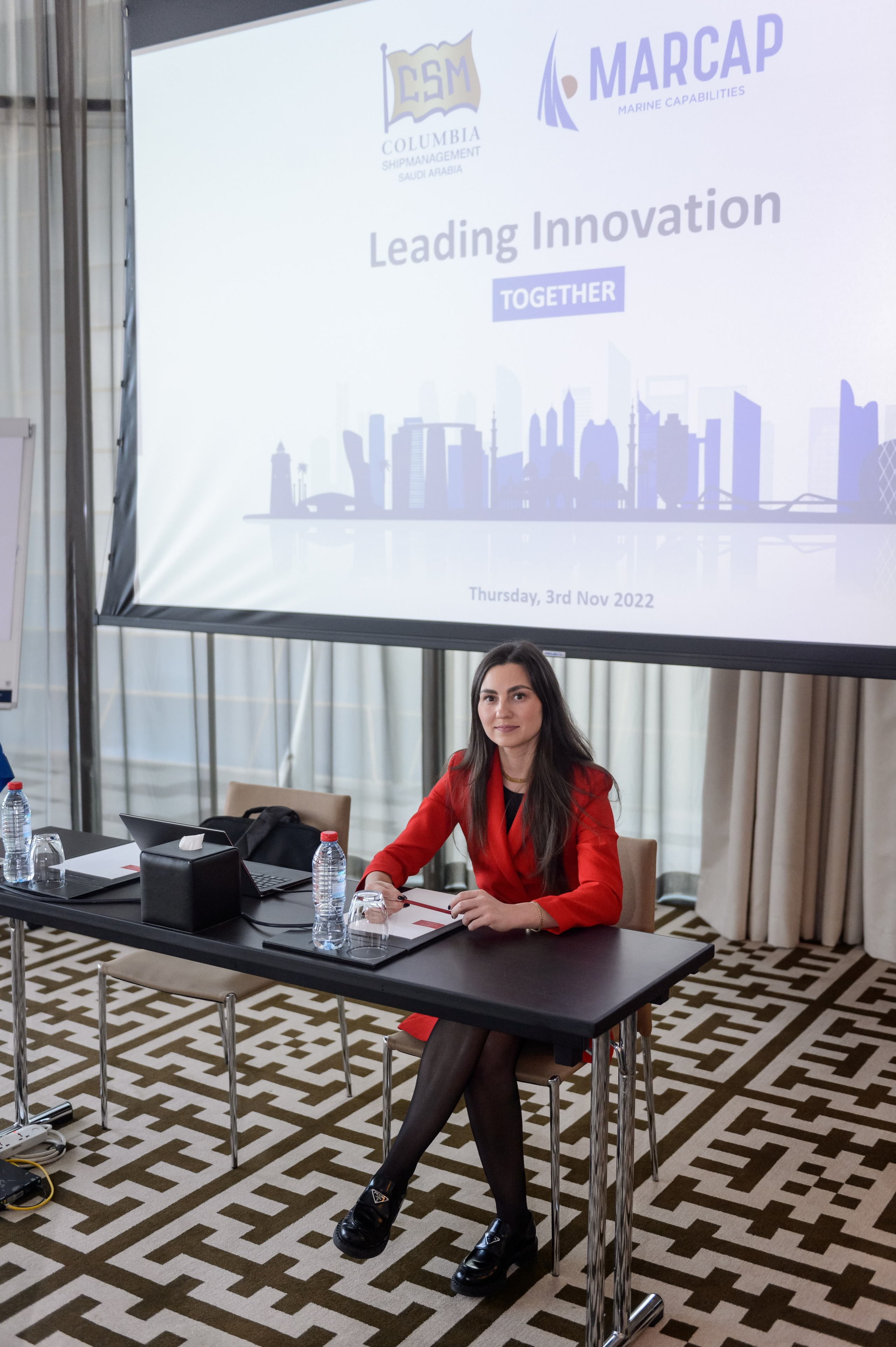 Конференция «MARCAP» (Абу Даби). Фотограф в Москве и Санкт-Петербурге Дарина