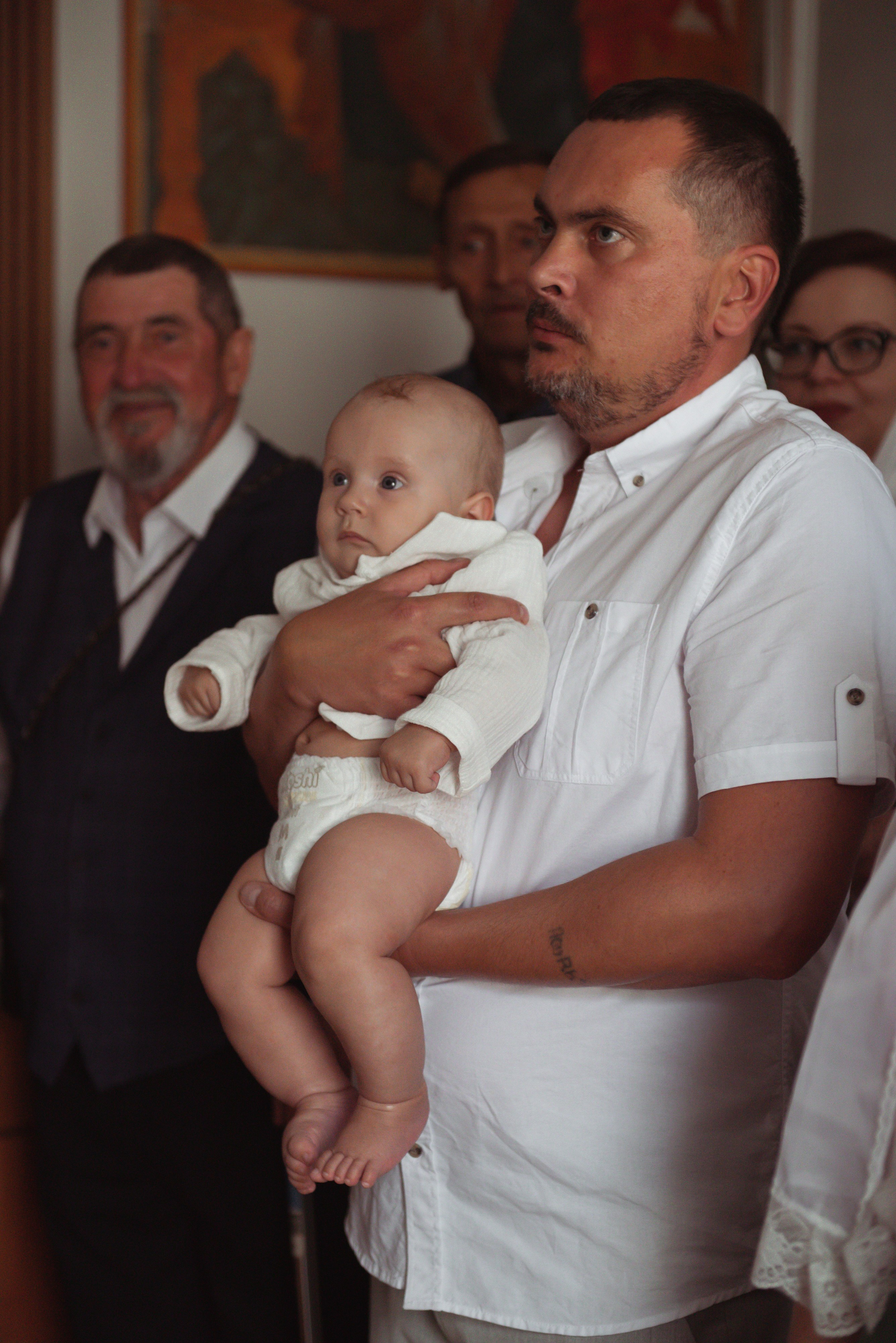 Крещение Максима. Фотограф Москва Настя Профотовна. Репортажные, свадебные и контент фотосессии