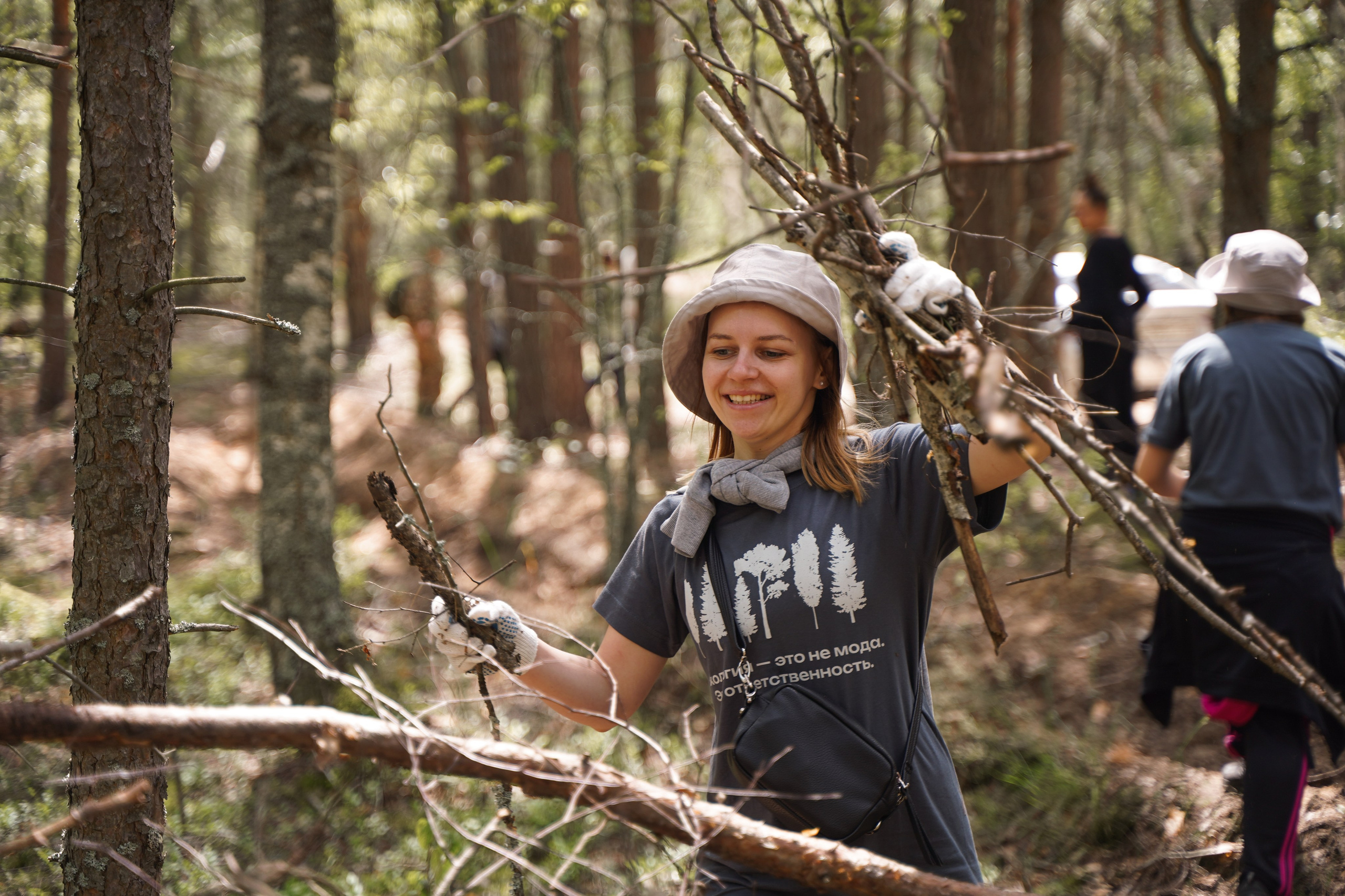 Эко-сборы добровольцев «О! Пушка» в национальном парке «Мещерский» 2024. Фотограф Надежда Погребняк | Рязань | Москва