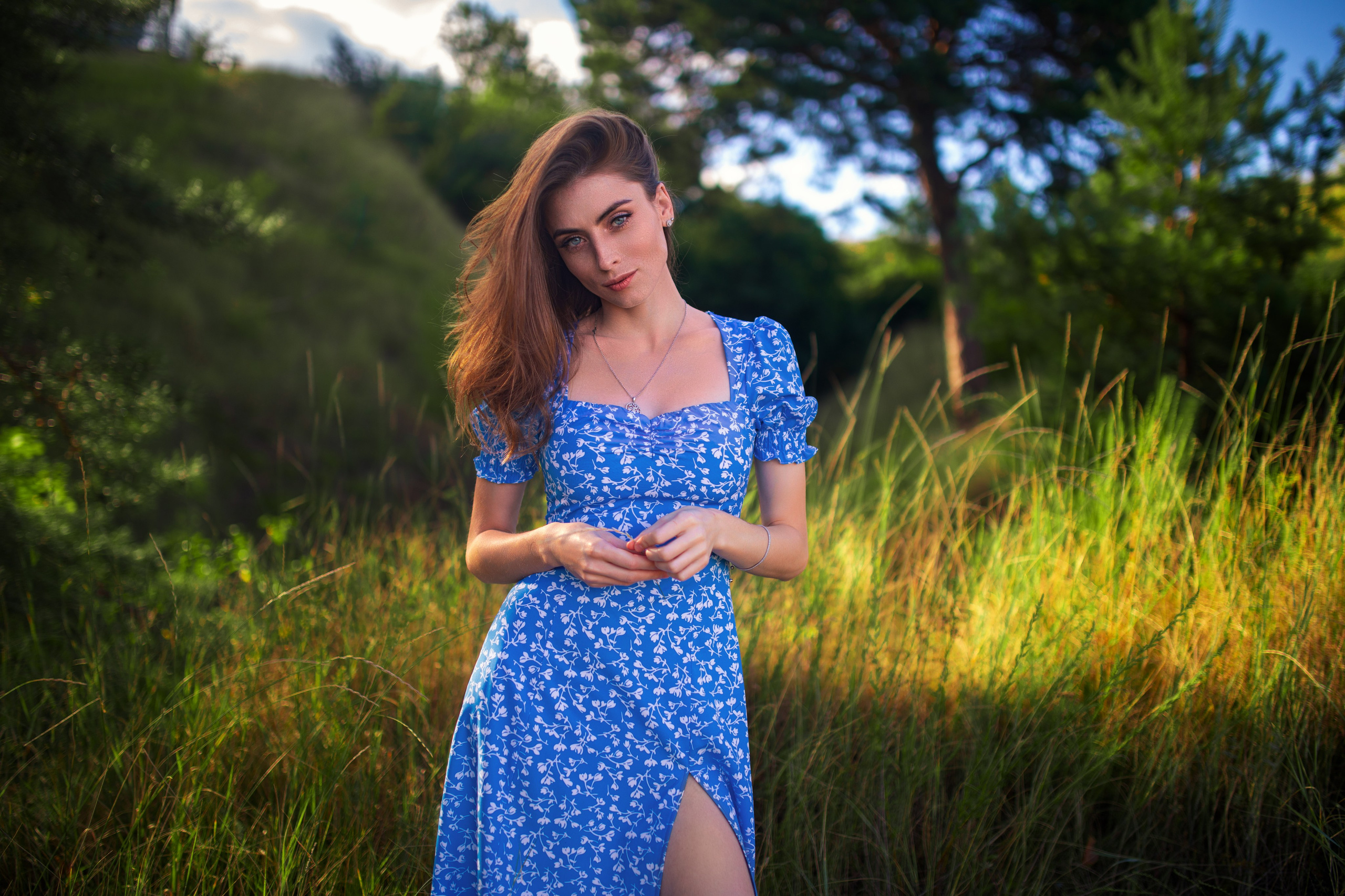 Фотосет на природе с Надеждой в формате для «себя»