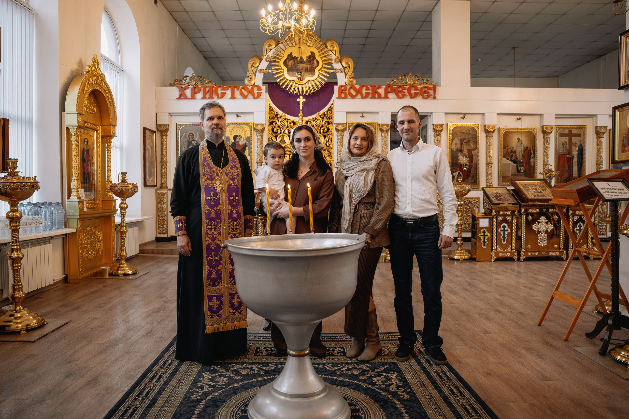 Крещение Лаврентия. Фотограф семейный мероприятия Краснодар Анапа Геленджик Новороссийск Поборежье