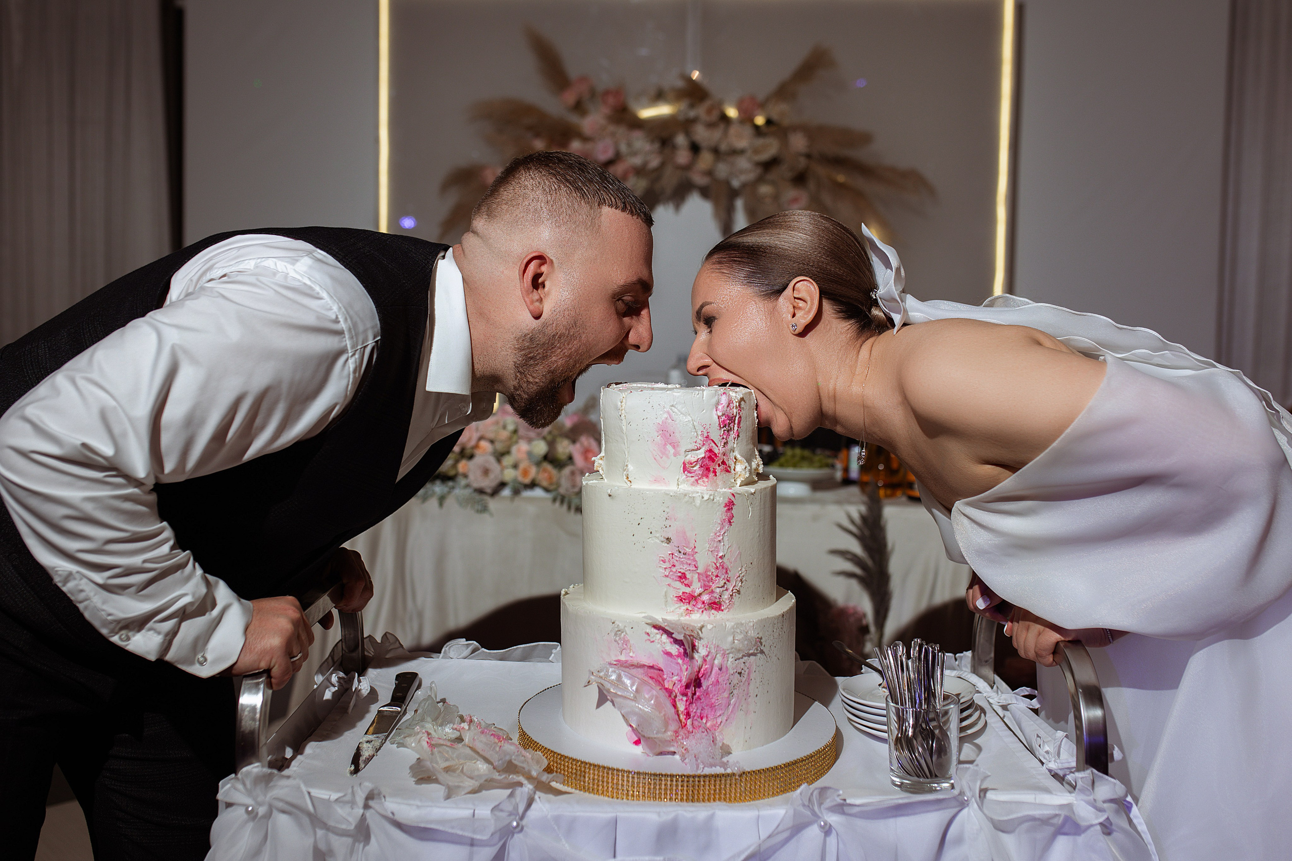 Микс классики и вечеринки Оксаны и Леши. Свадебный фотограф Елена Рубцова