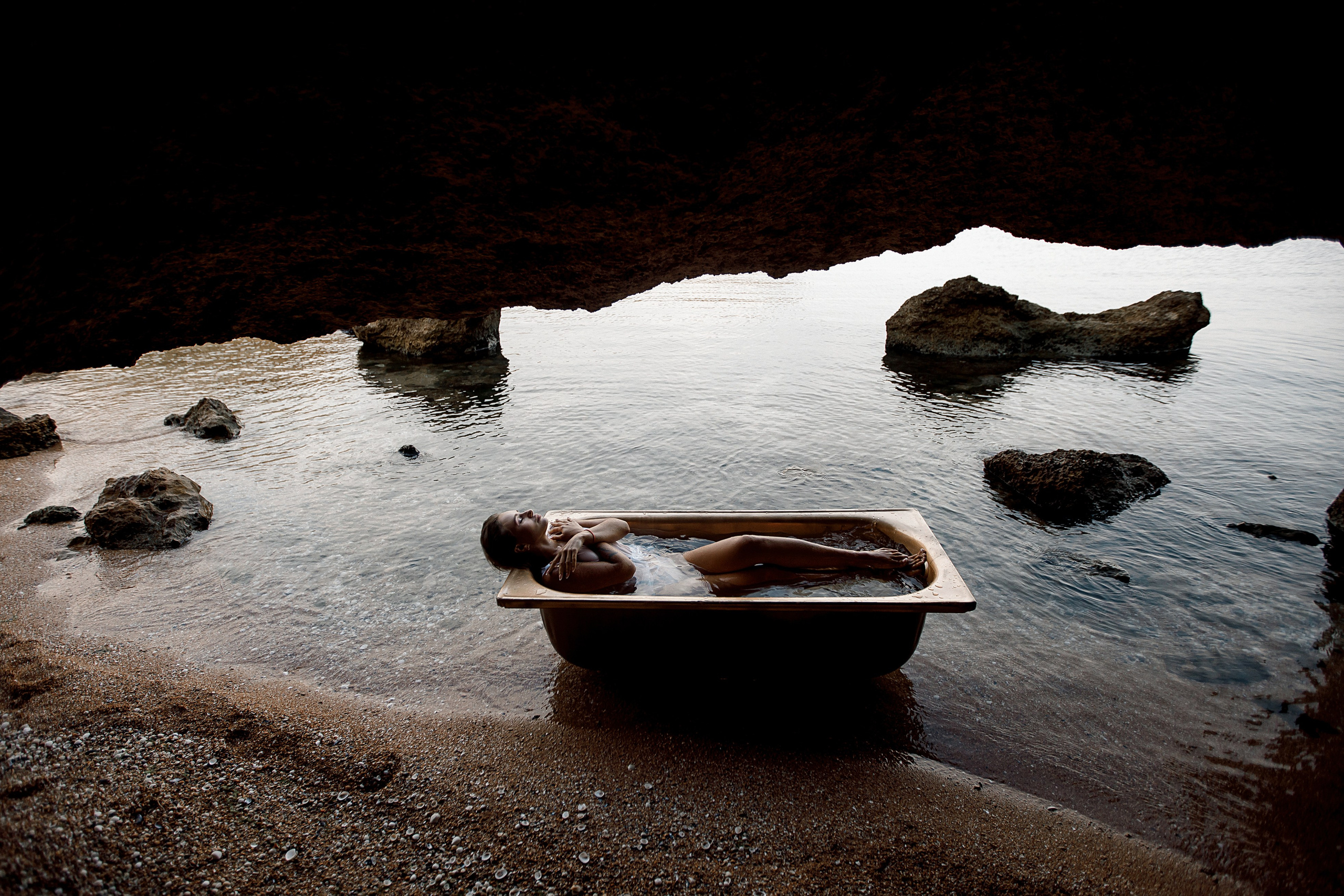 Ванна в море. Фотограф Анна Лейман. Севастополь
