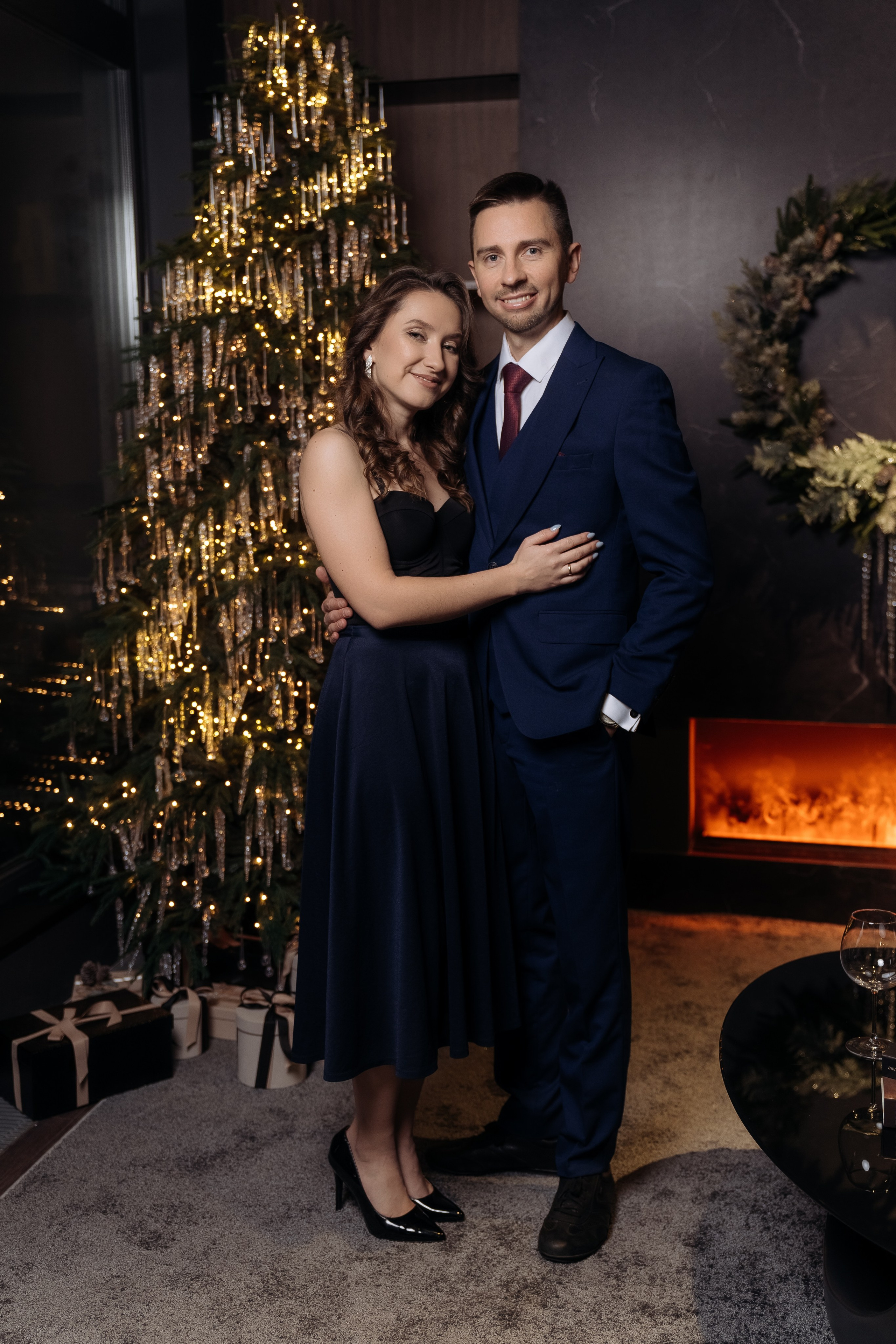 Новогодний. Семейный фотограф СПб Анастасия Василь. Фотосессия на годик