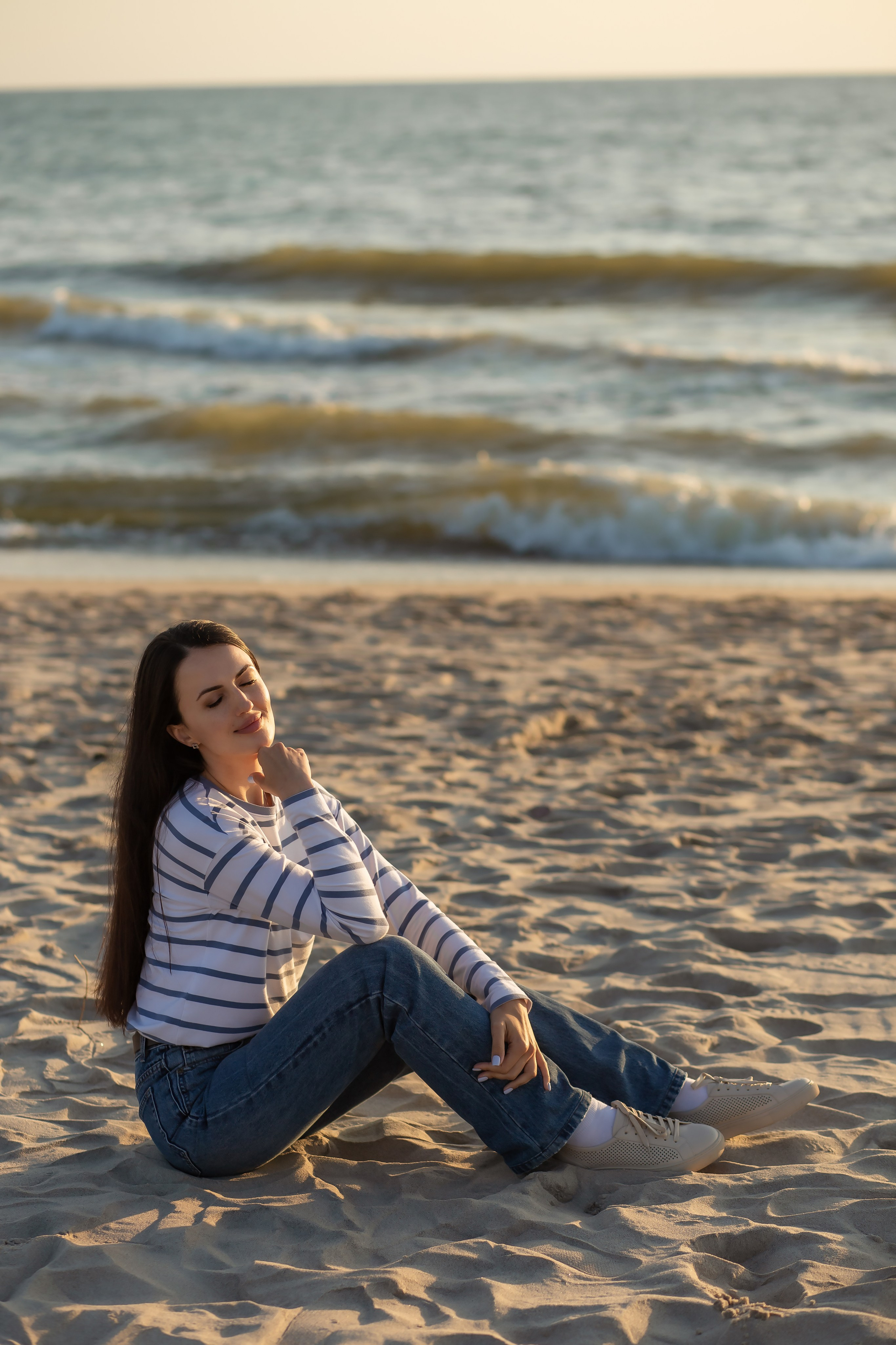 Павел и Татьяна. Закат в Янтарном. Фотограф в Калининграде Решетникова Алина