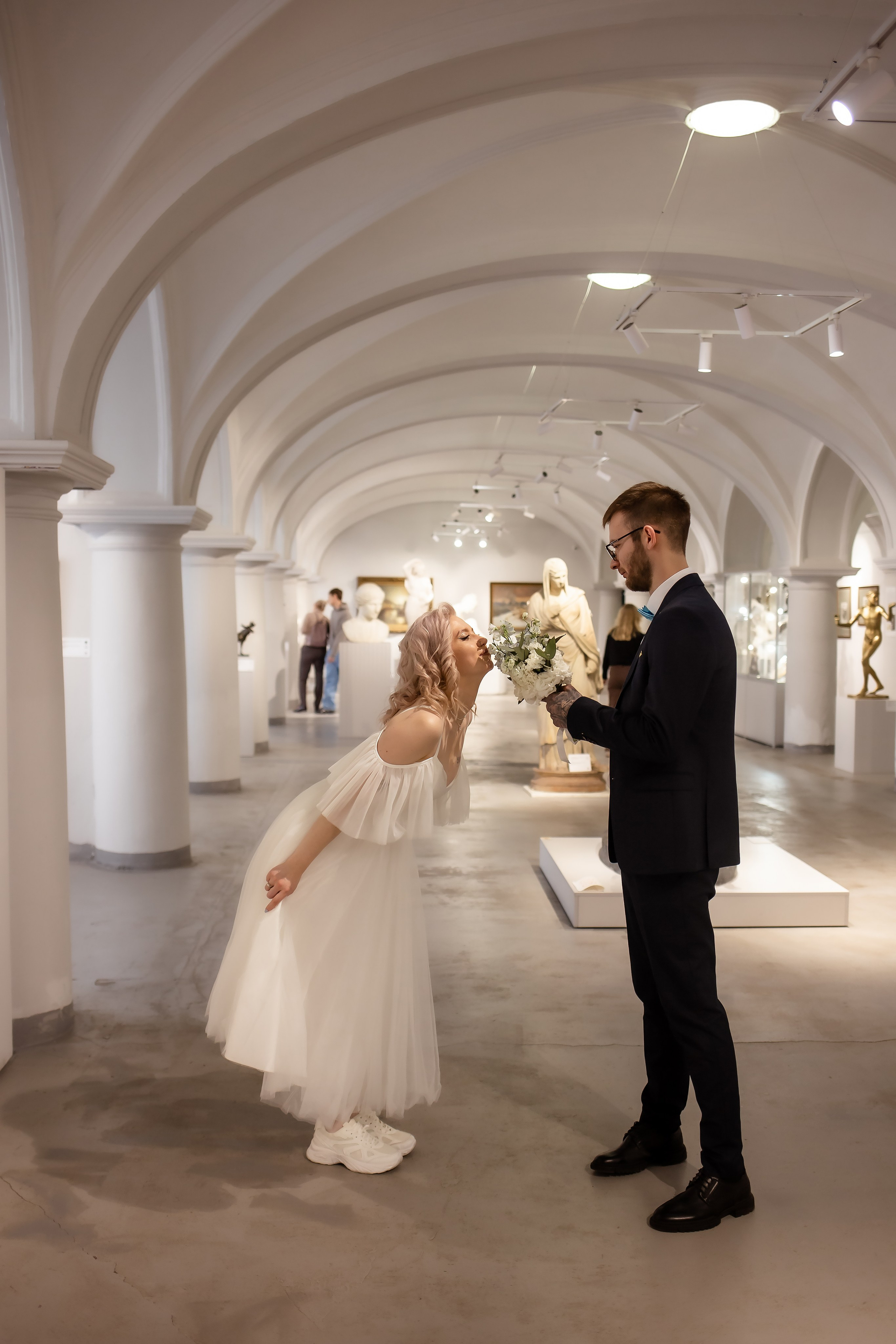 Максим и Александра. Биржевой сквер. Фотограф в Калининграде Решетникова Алина