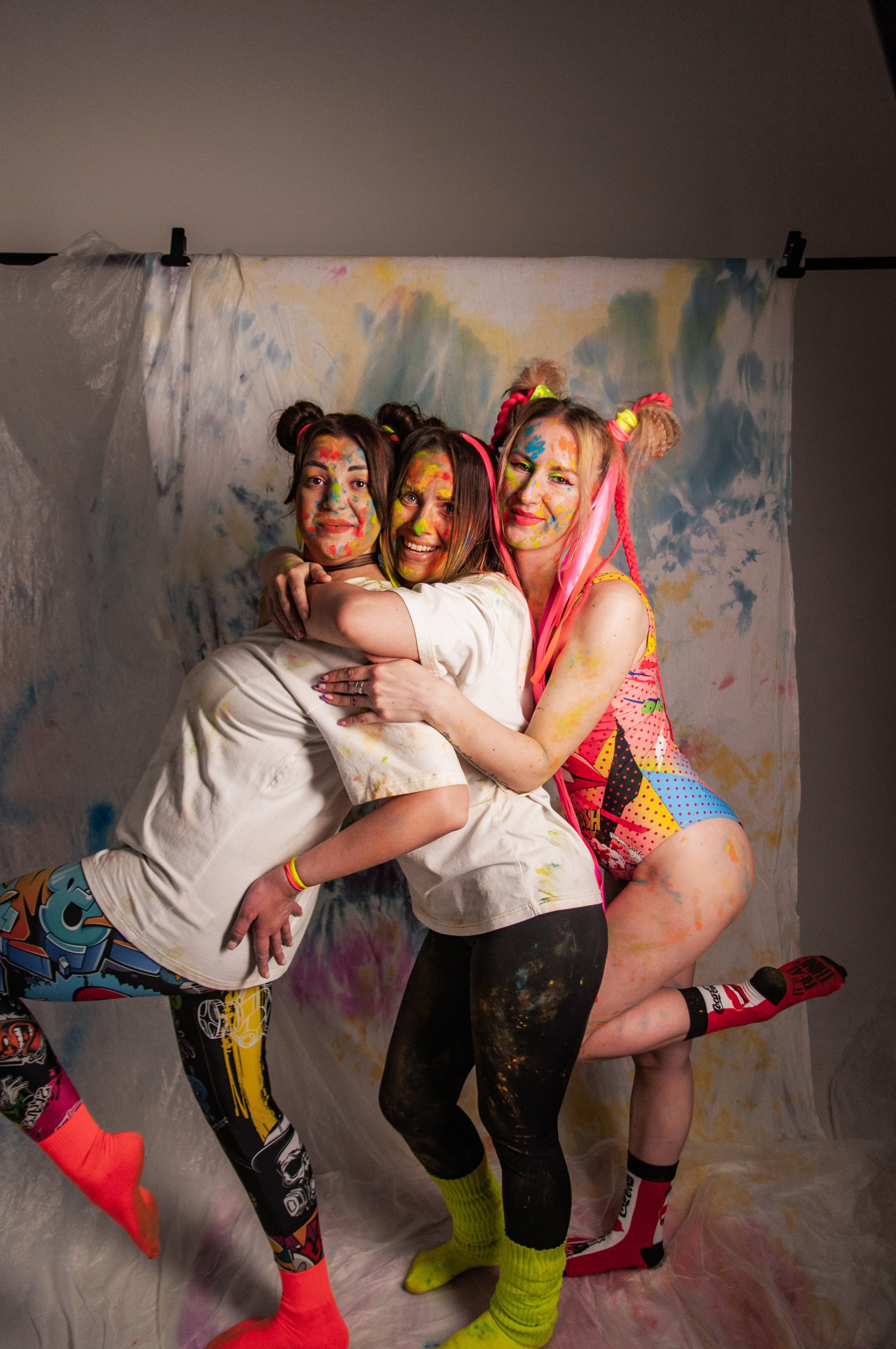 Фотопроект с красками холи. Фотограф Катя Щербина