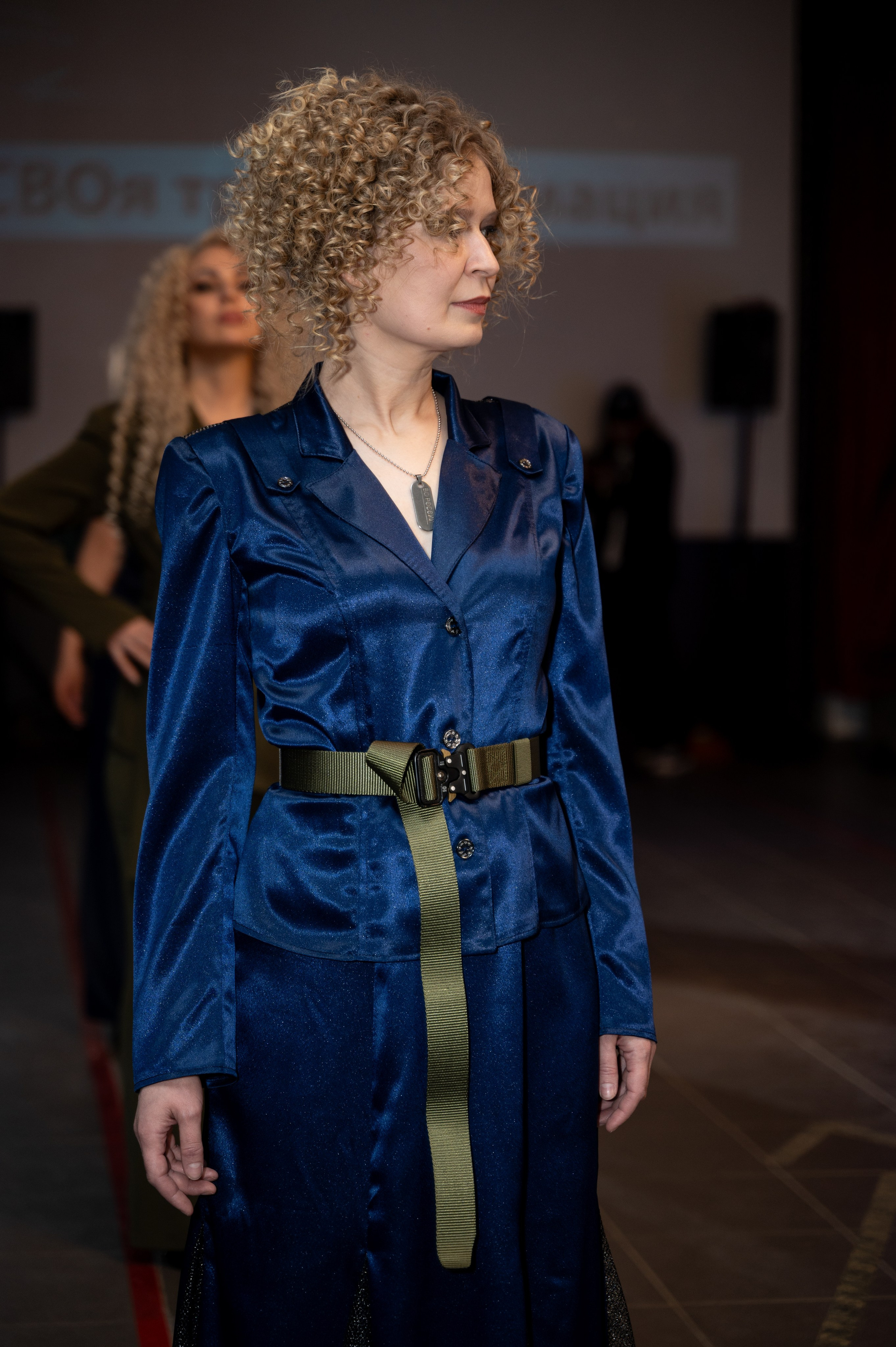 Закрытый показ милитари «Своя трансформация» дизайнера Юлии Бойченко | 24.04.2025. Фотограф в Омске Елизавета Кириллова