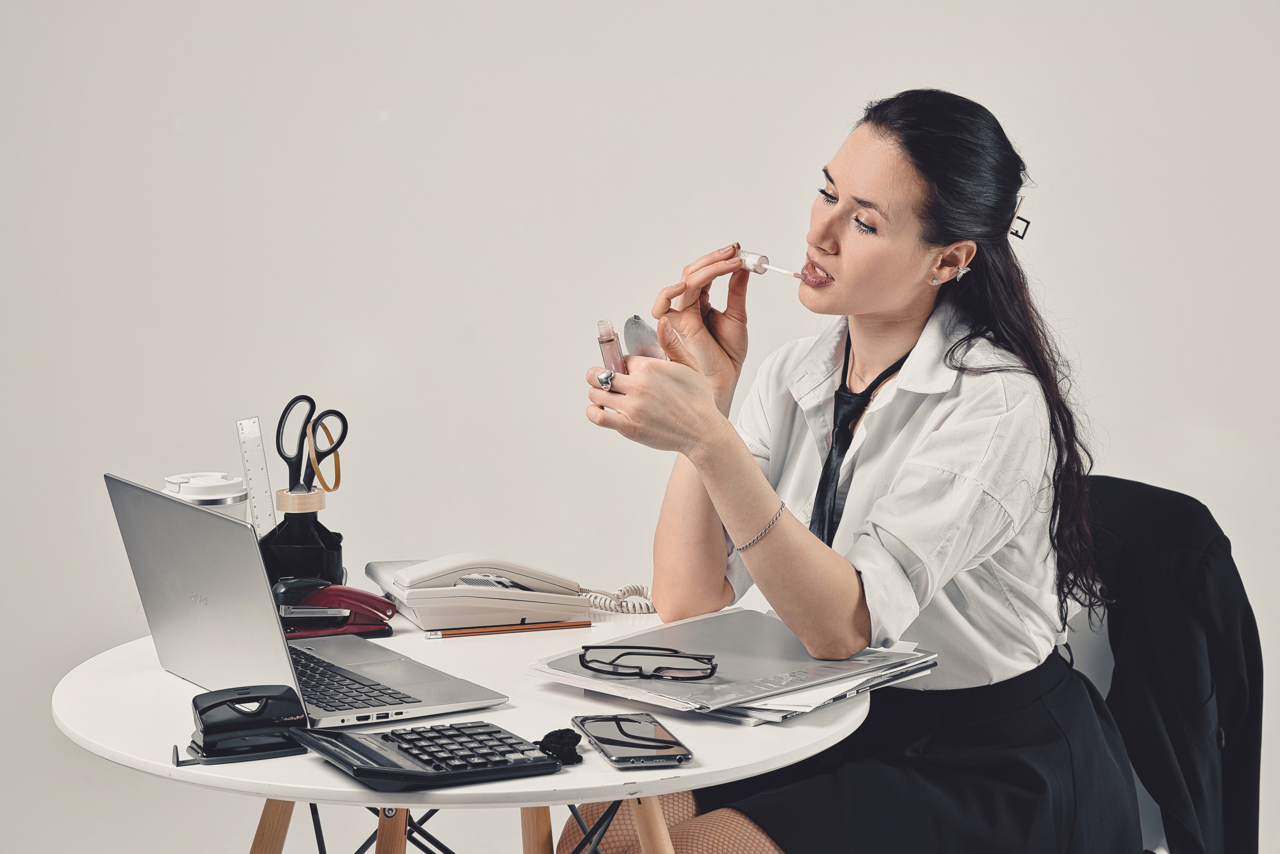 Секретарша. Фотограф Денис Кривопусков