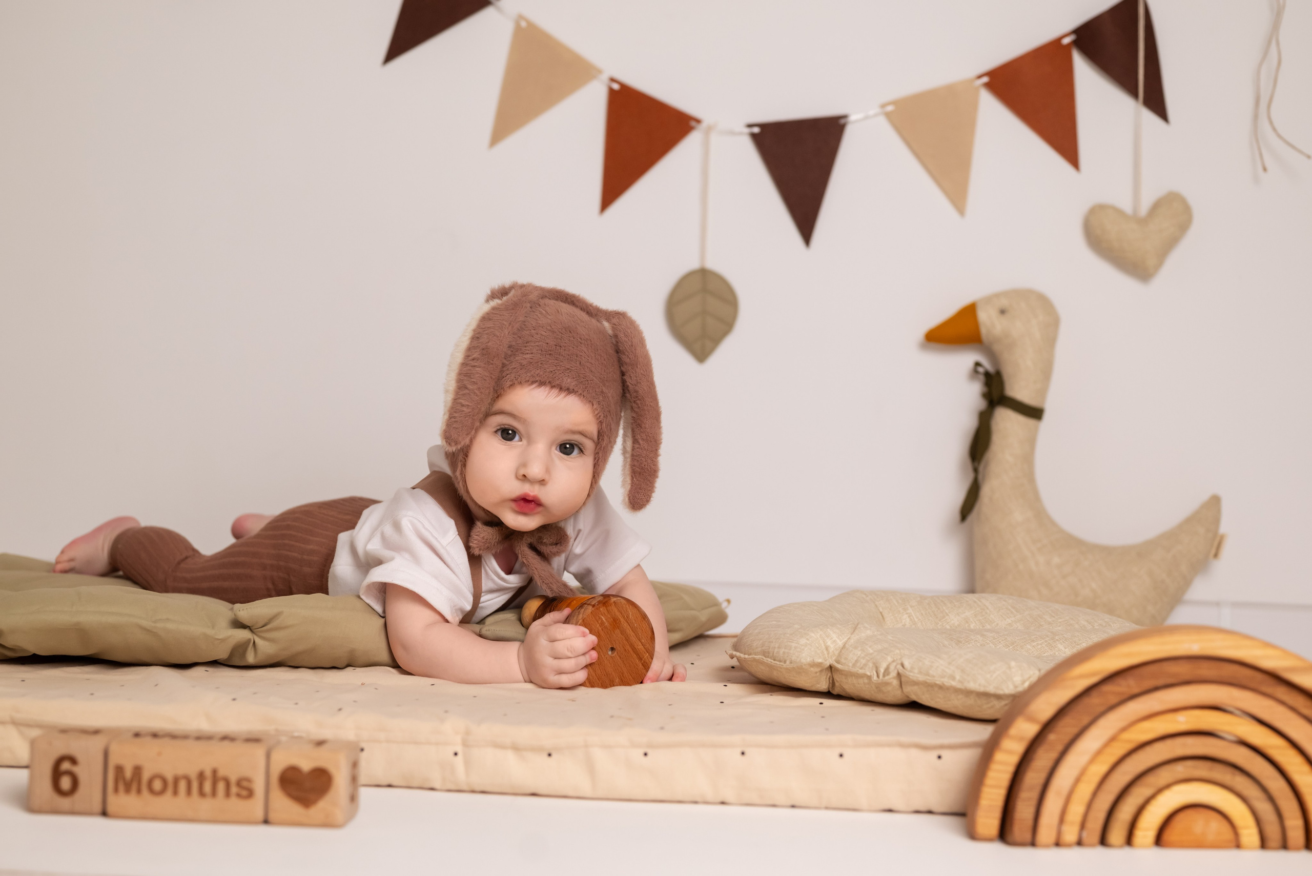 Тимуру 6 месяцев. Фотограф новорожденных в Норильске Виктория Шагалиева