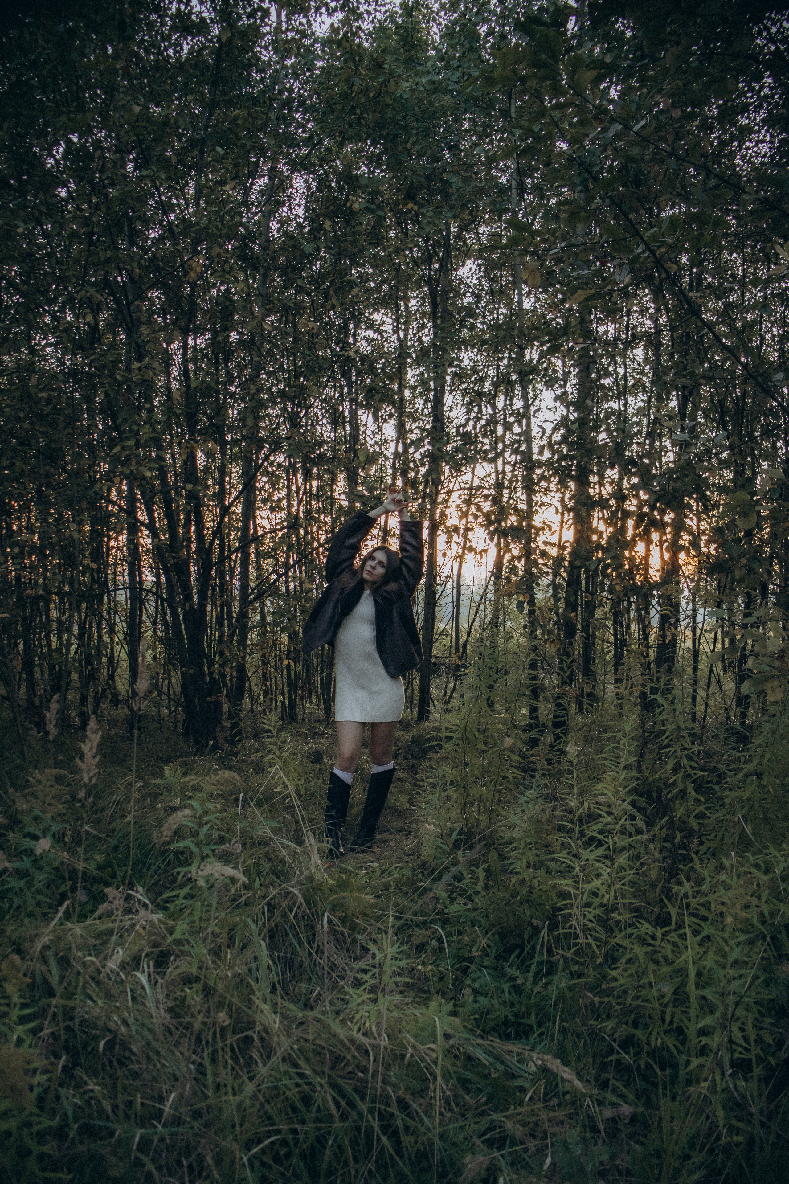 Лера. Осенняя фотосессия в лесу. Юлия Левада Семейный и женский фотограф