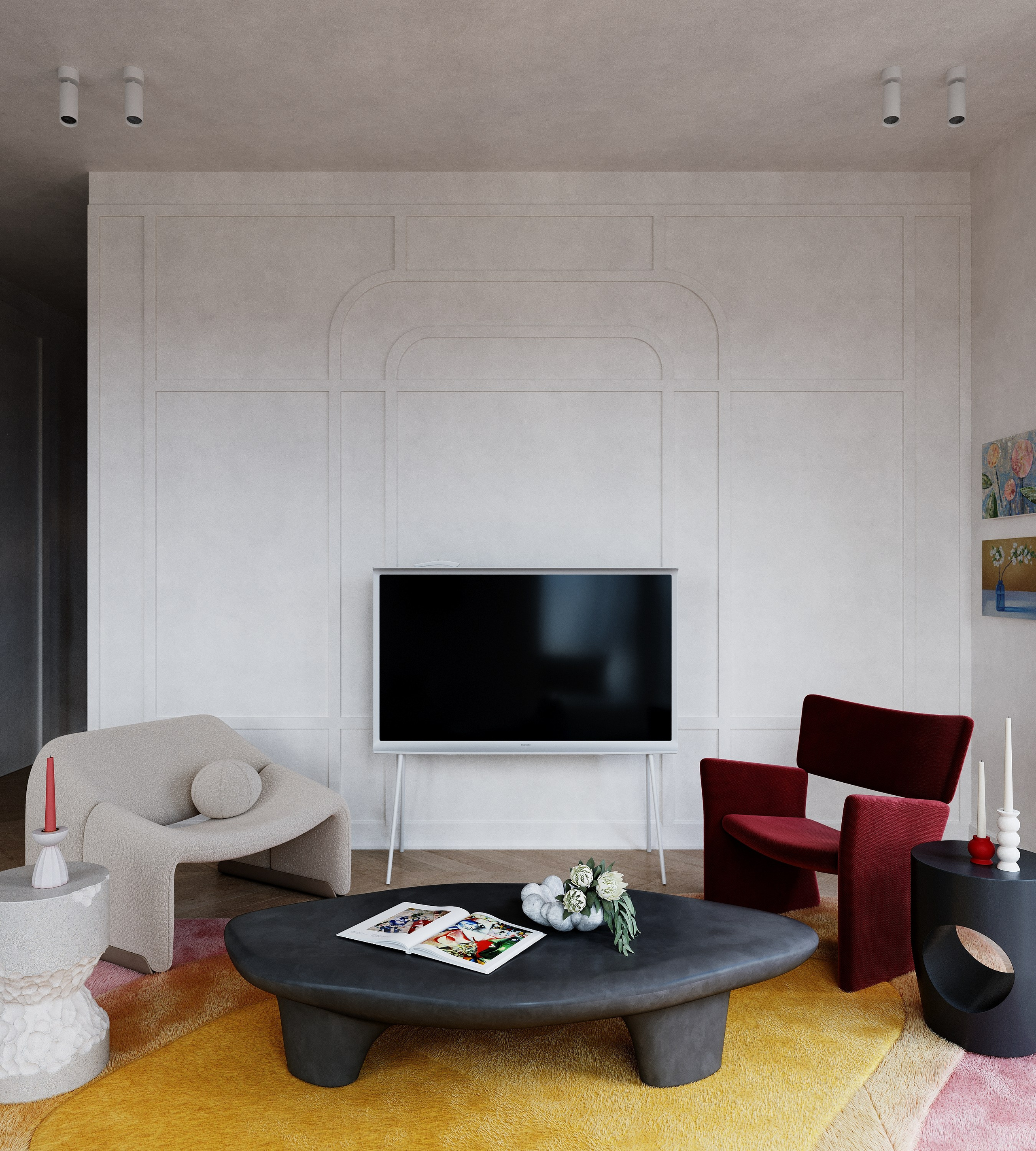 PrimaVera. 3D визуализация интерьера