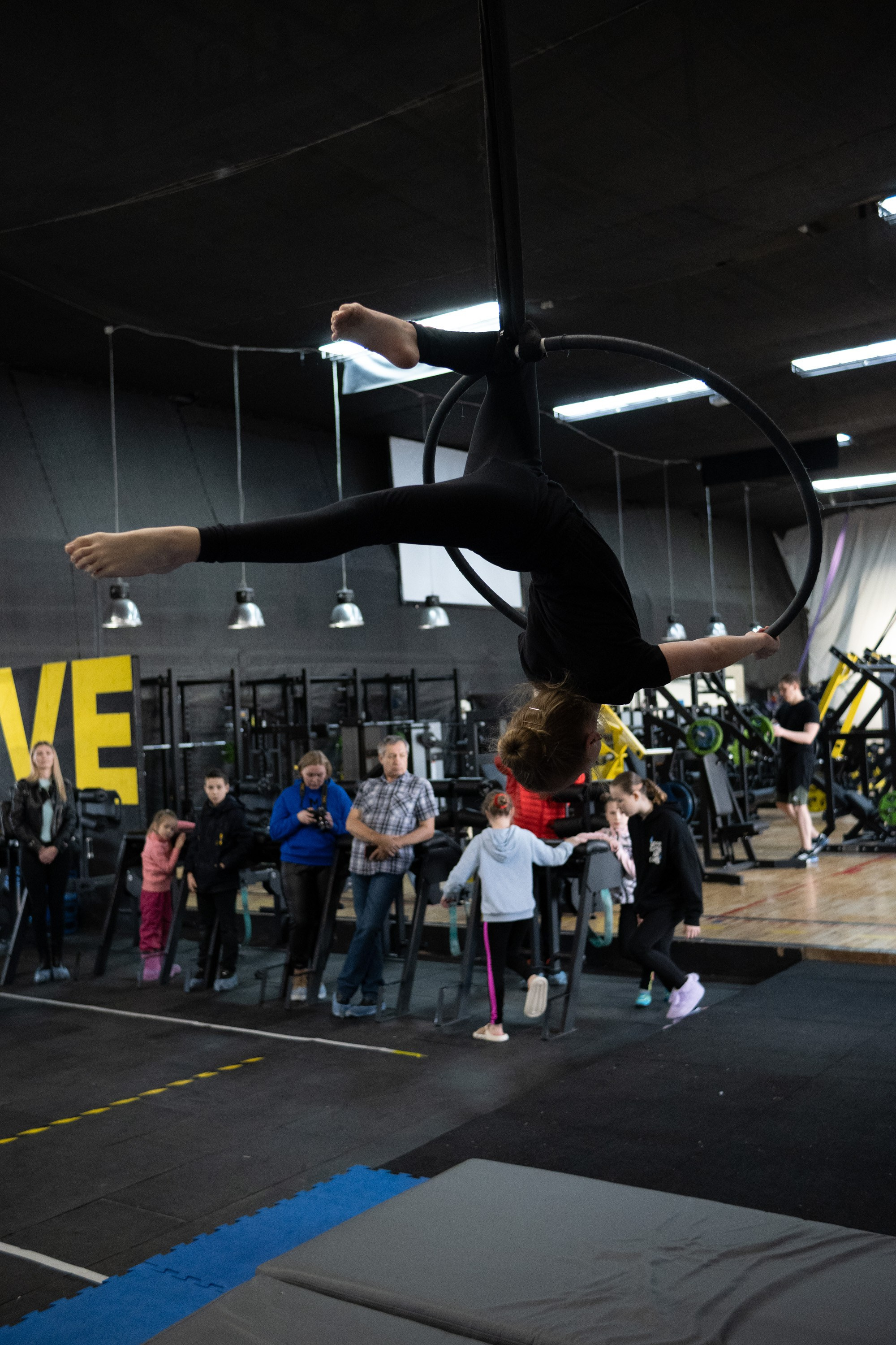 Внутриклубные соревнования по воздушной гимнастике 02.04.23