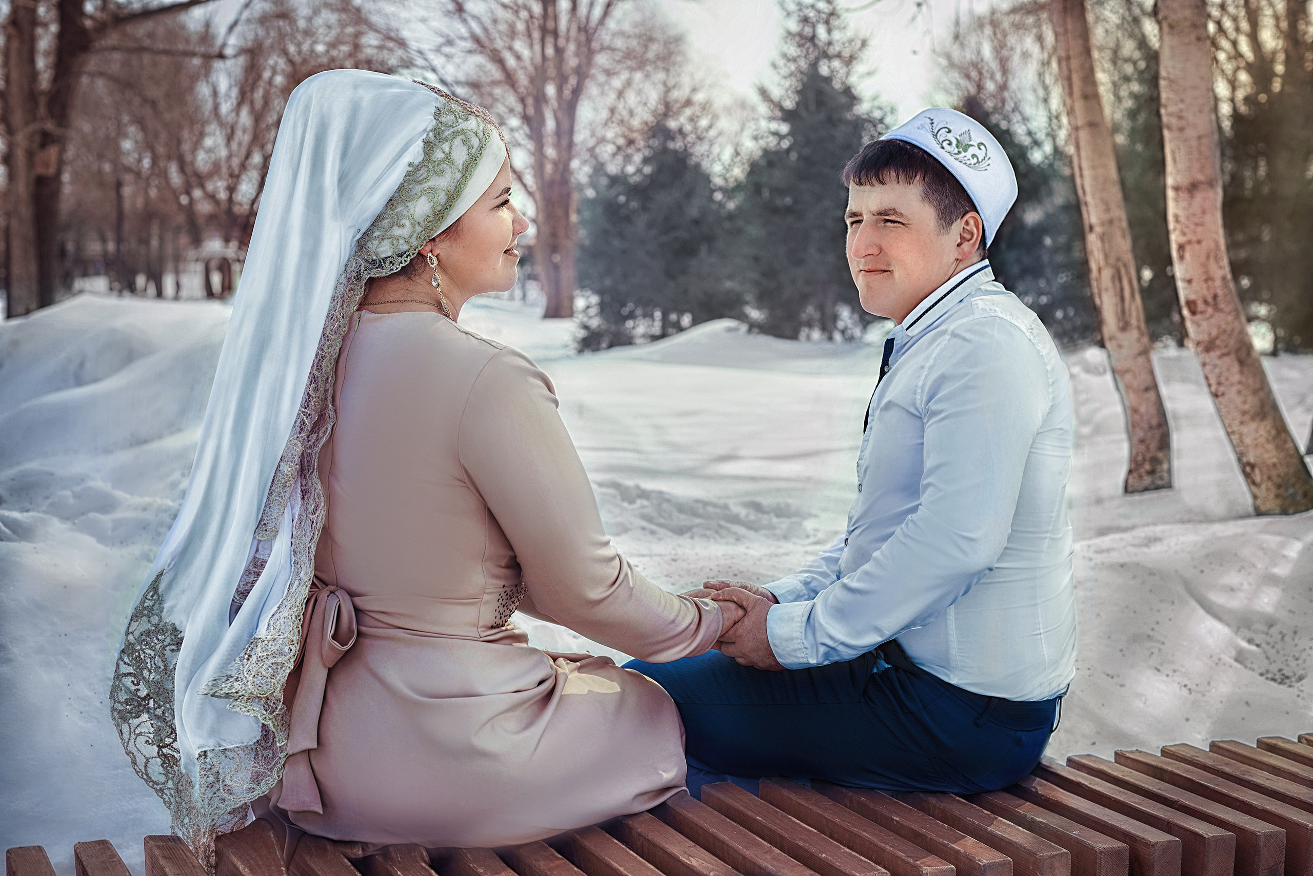 Фотограф на свадьбу Самара — Свадебная фотосессия в студии