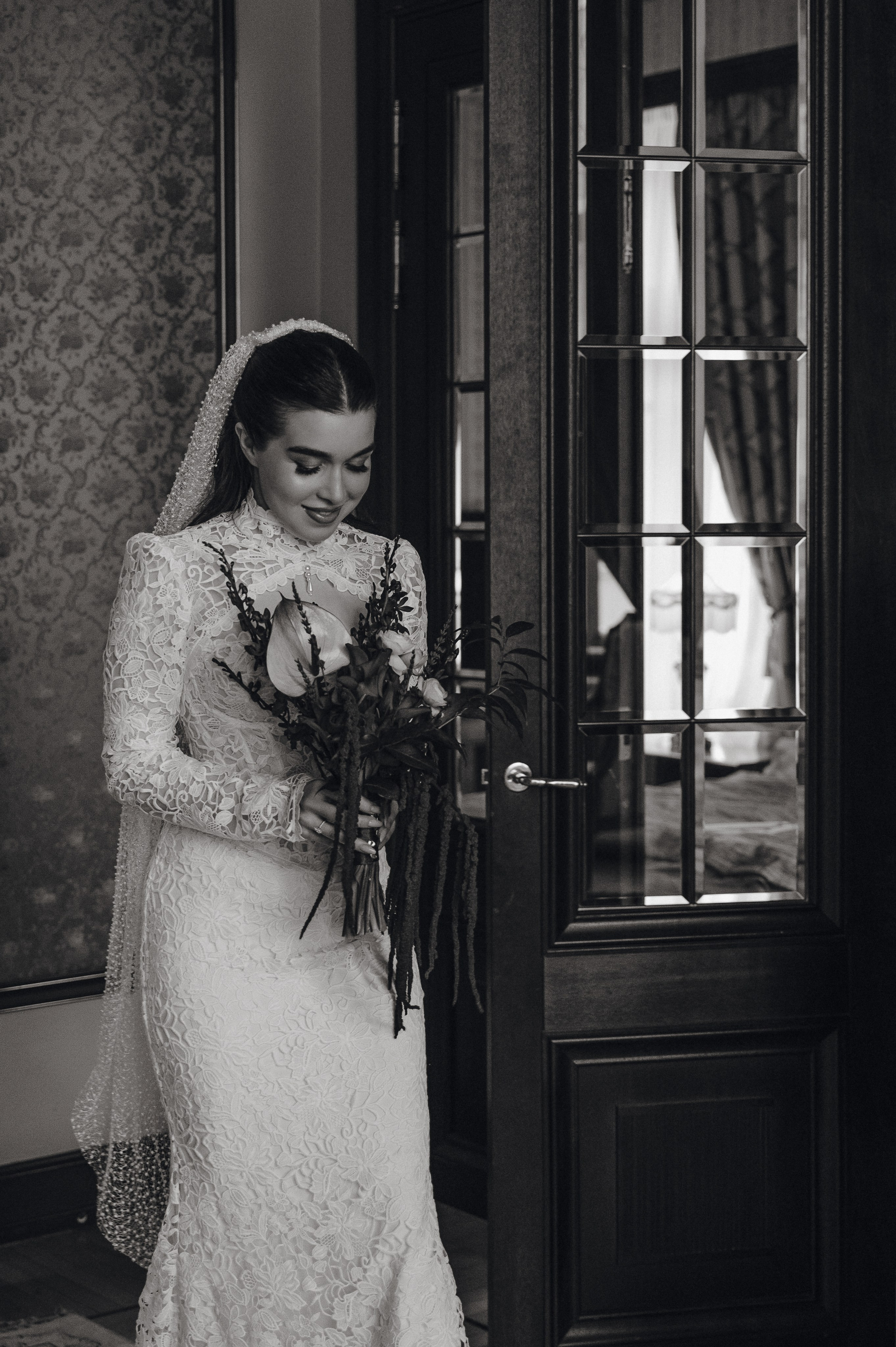 Денис и Анастасия. Метрополь и Особняк Спиридонова. Свадебный фотограф Москва и Санкт-Петербург. Анастасия Чудина