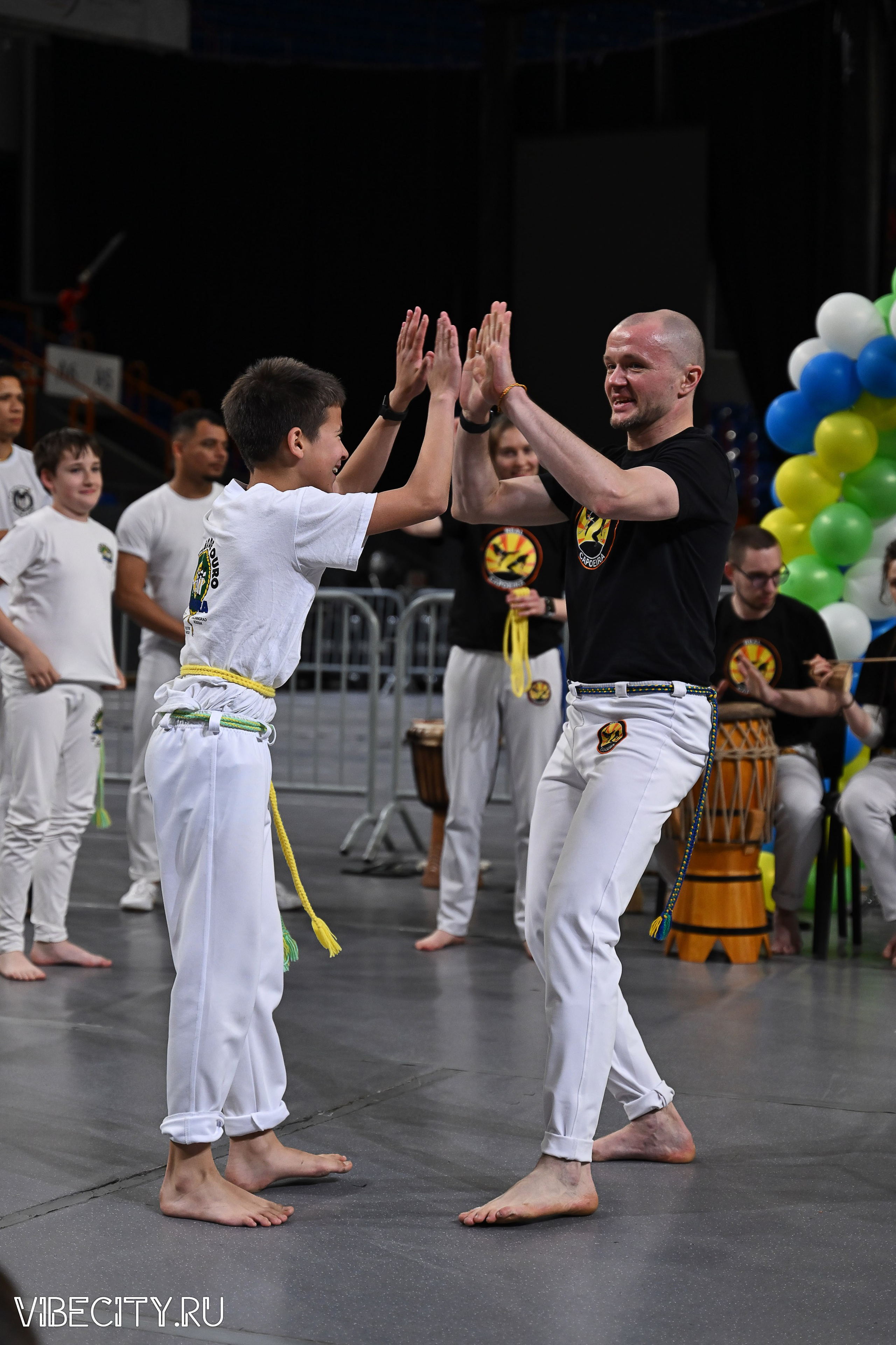 Капоэйра. Вручение поясов. VIBECITY.RU Вайб Сити Ру Фоторепортажи Фотоотчеты Калининград