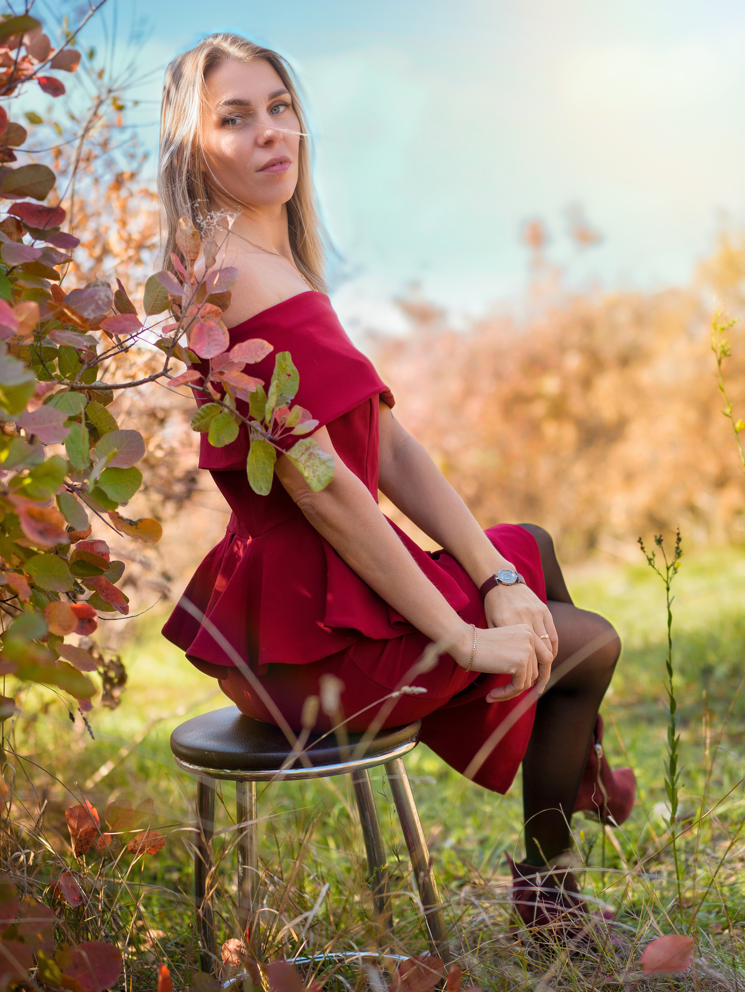 Лидия -Осень. Сайт фотограф в Керчи Кислый Юрий