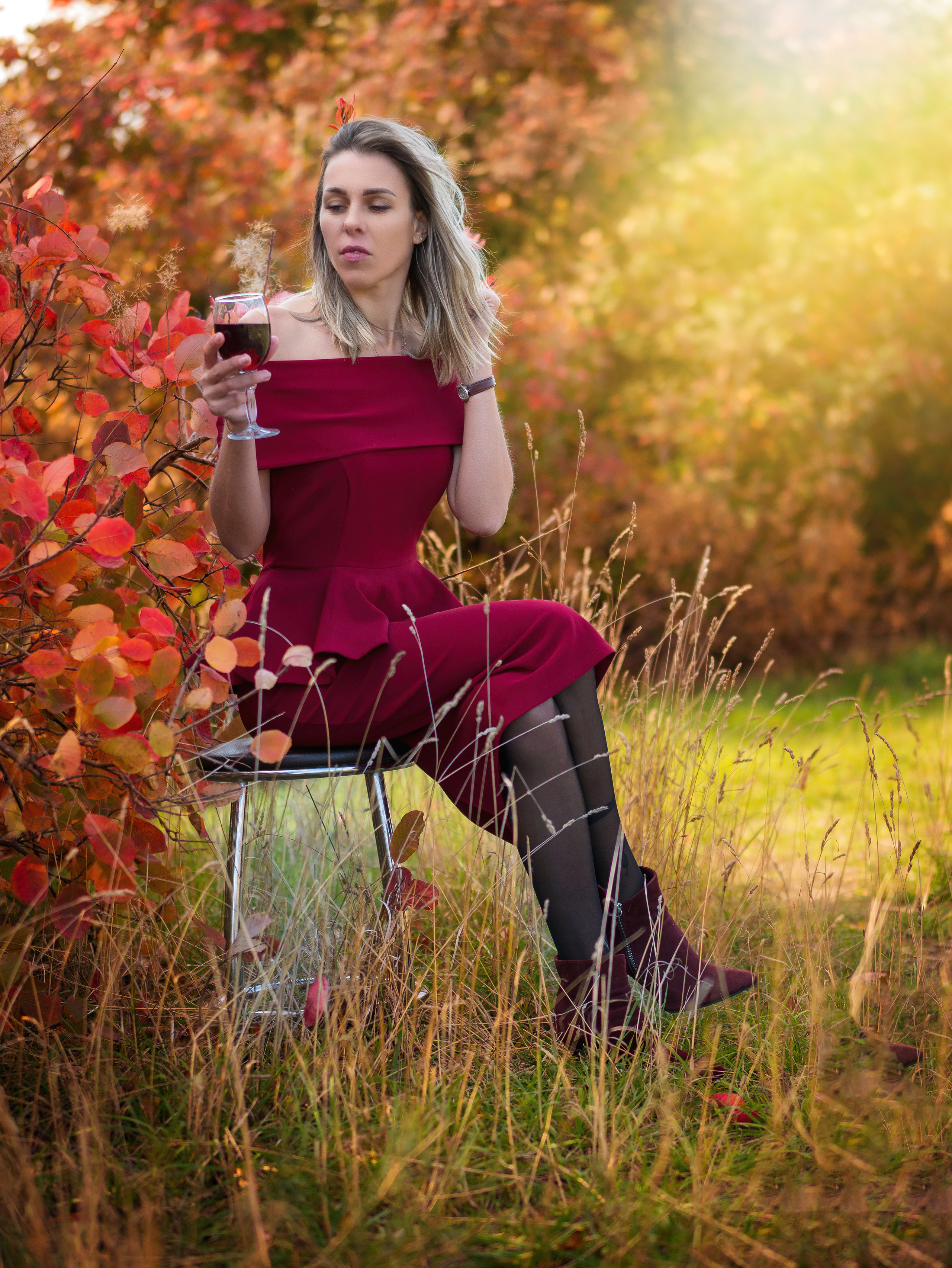 Лидия -Осень. Сайт фотограф в Керчи Кислый Юрий