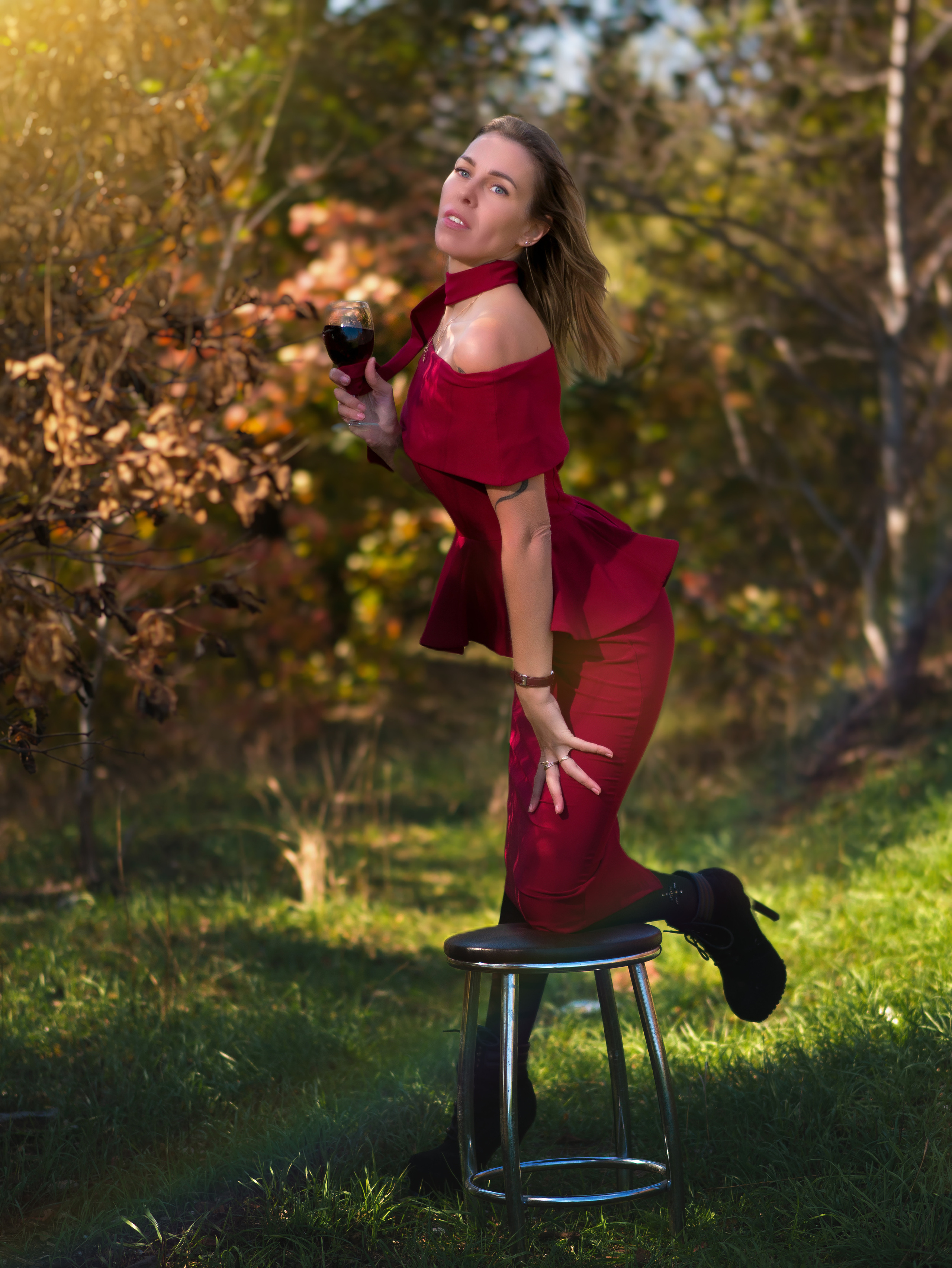 Лидия -Осень. Сайт фотограф в Керчи Кислый Юрий