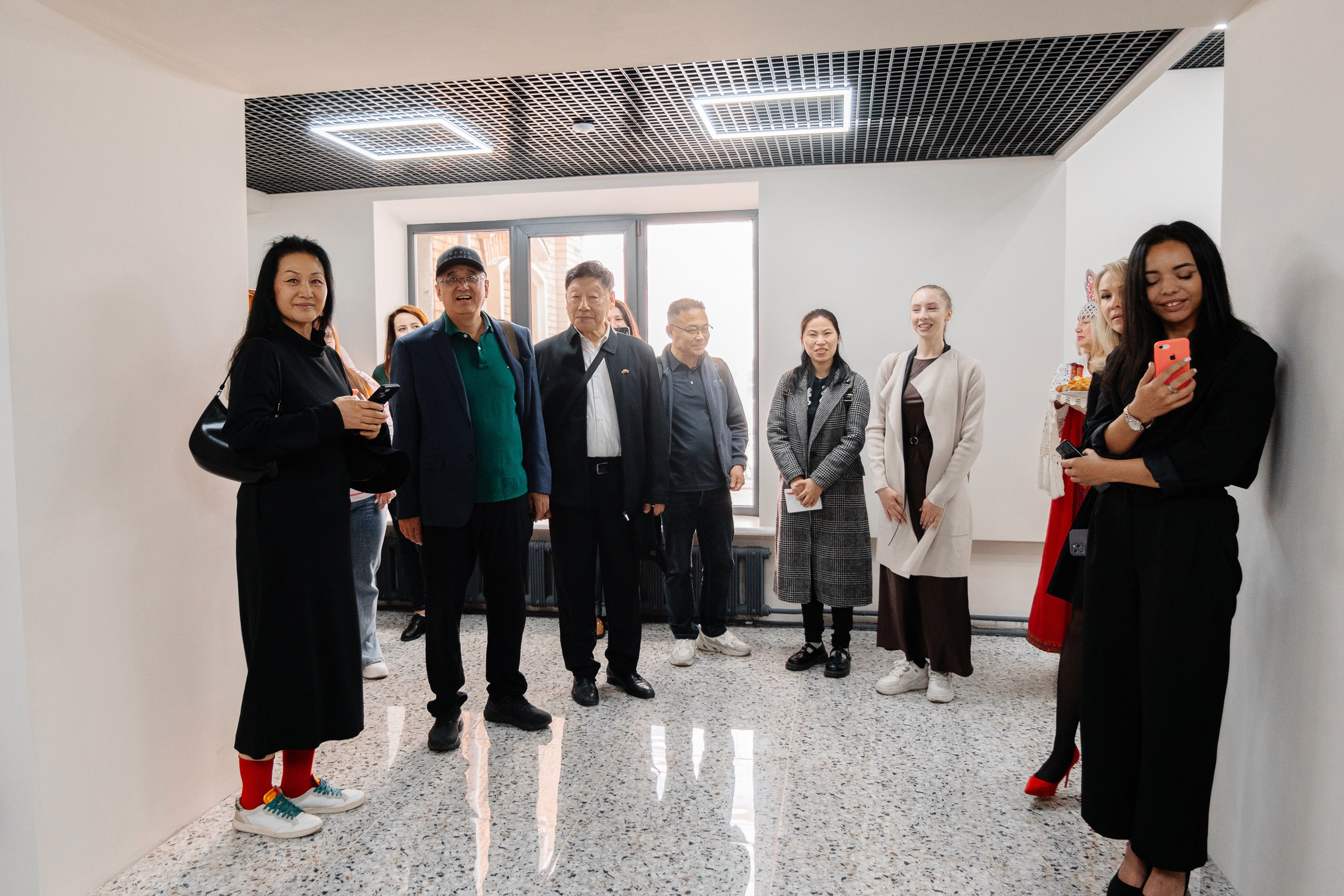 Делегация Китая в Ивановской текстильной компании