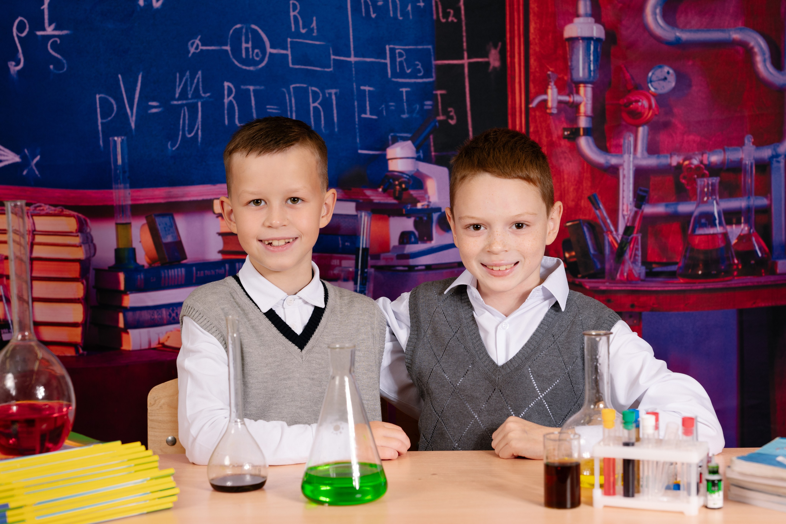 Фотопроект «Юный химик». Выпускные альбомы Ярославль