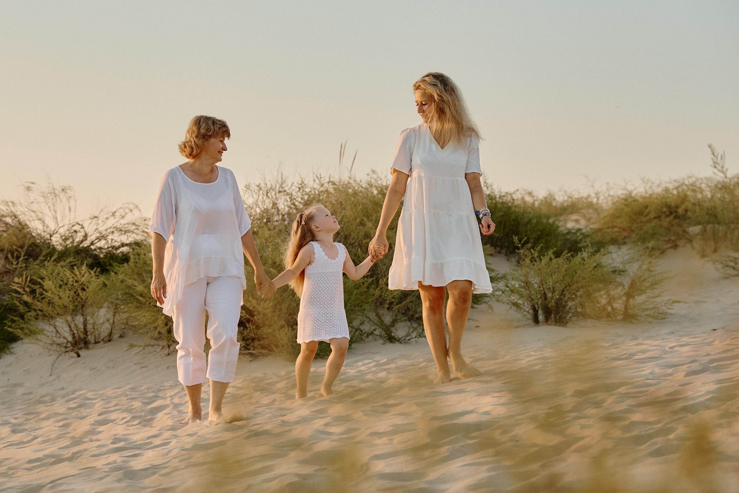 Семейная фотосессия на пляже Анапы