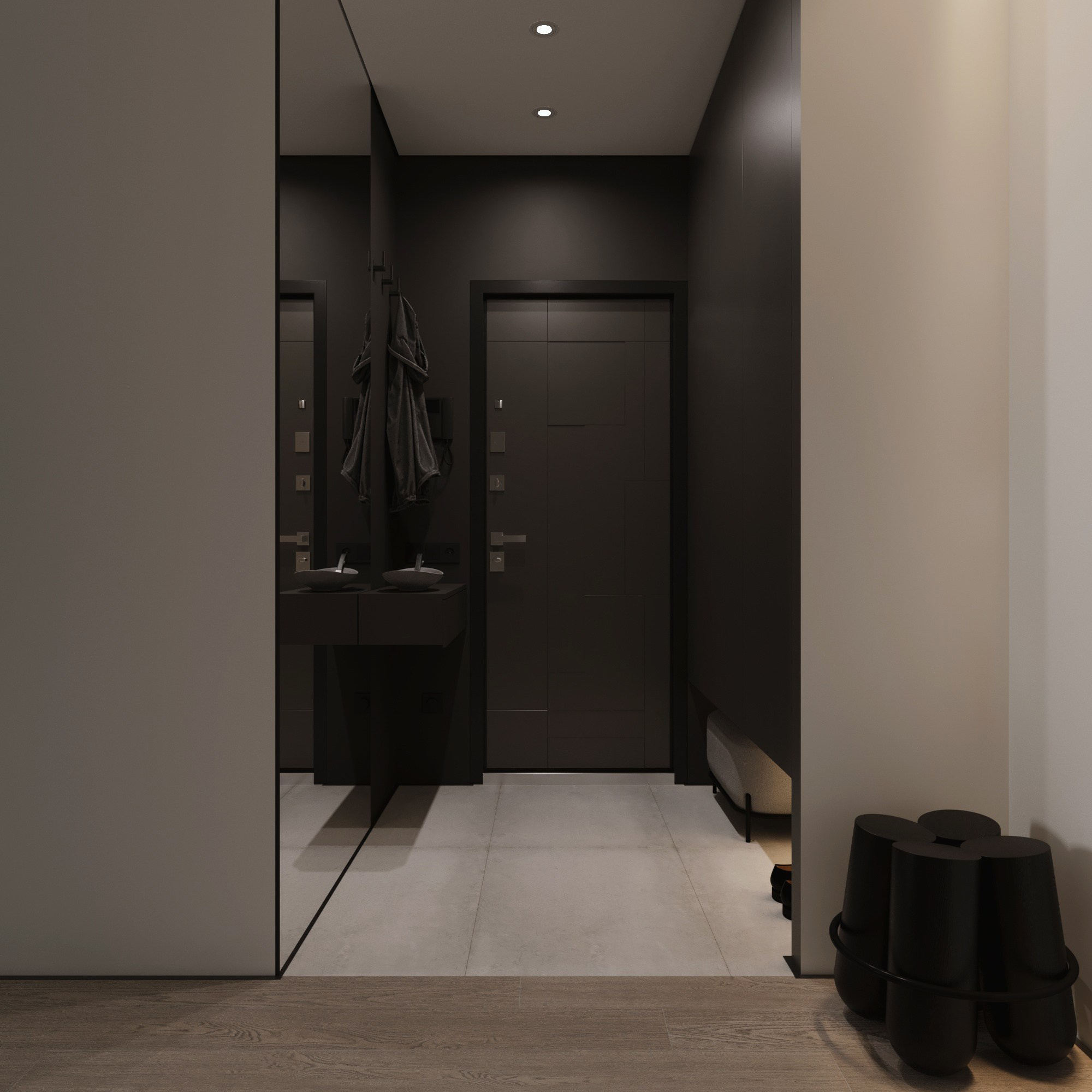 Дизайн Зотова Ксения|ЖК Жулебино парк. Интерьерная 3D визуализация