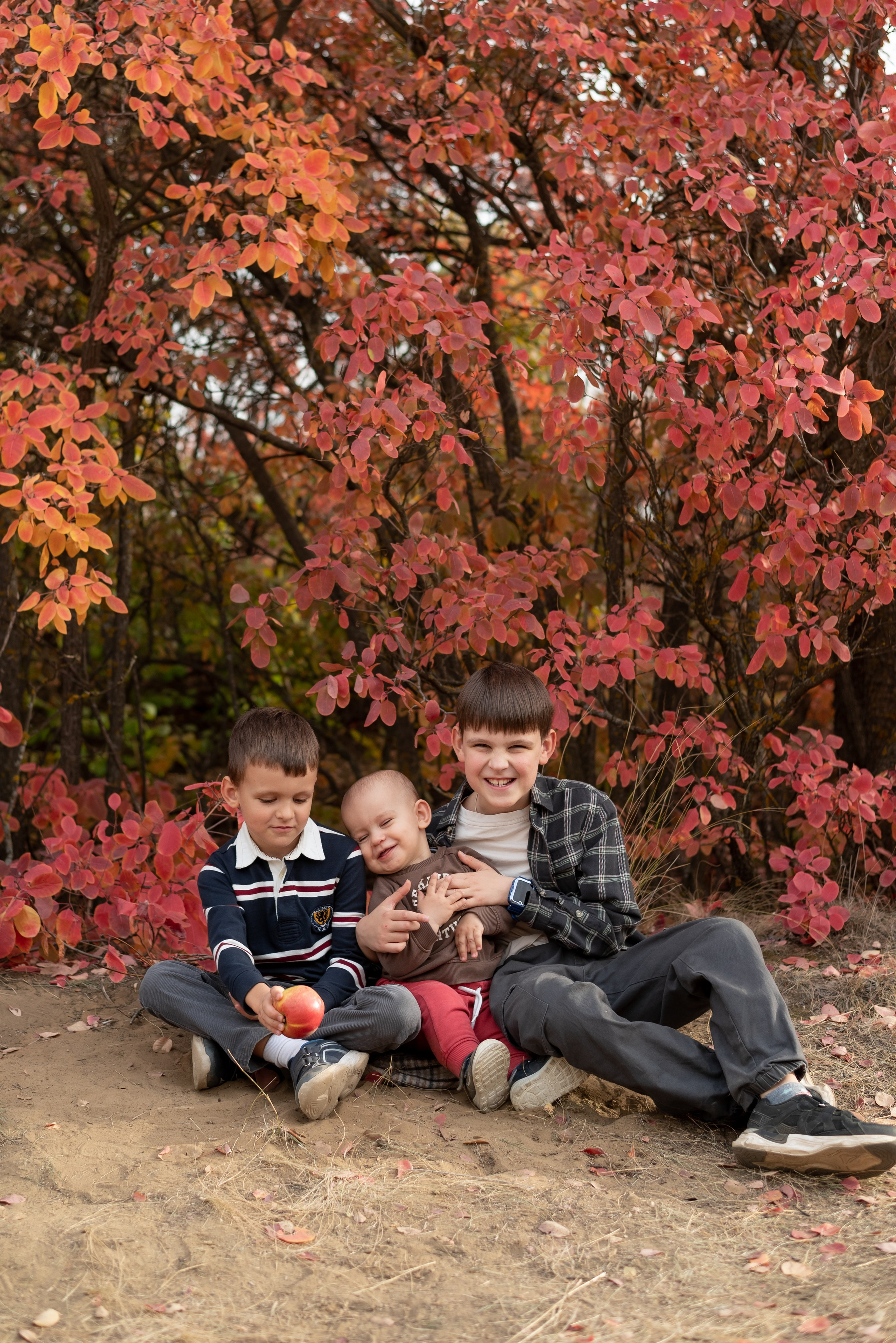 Юля и дети. Семейный фотограф Ирина Сгибнева