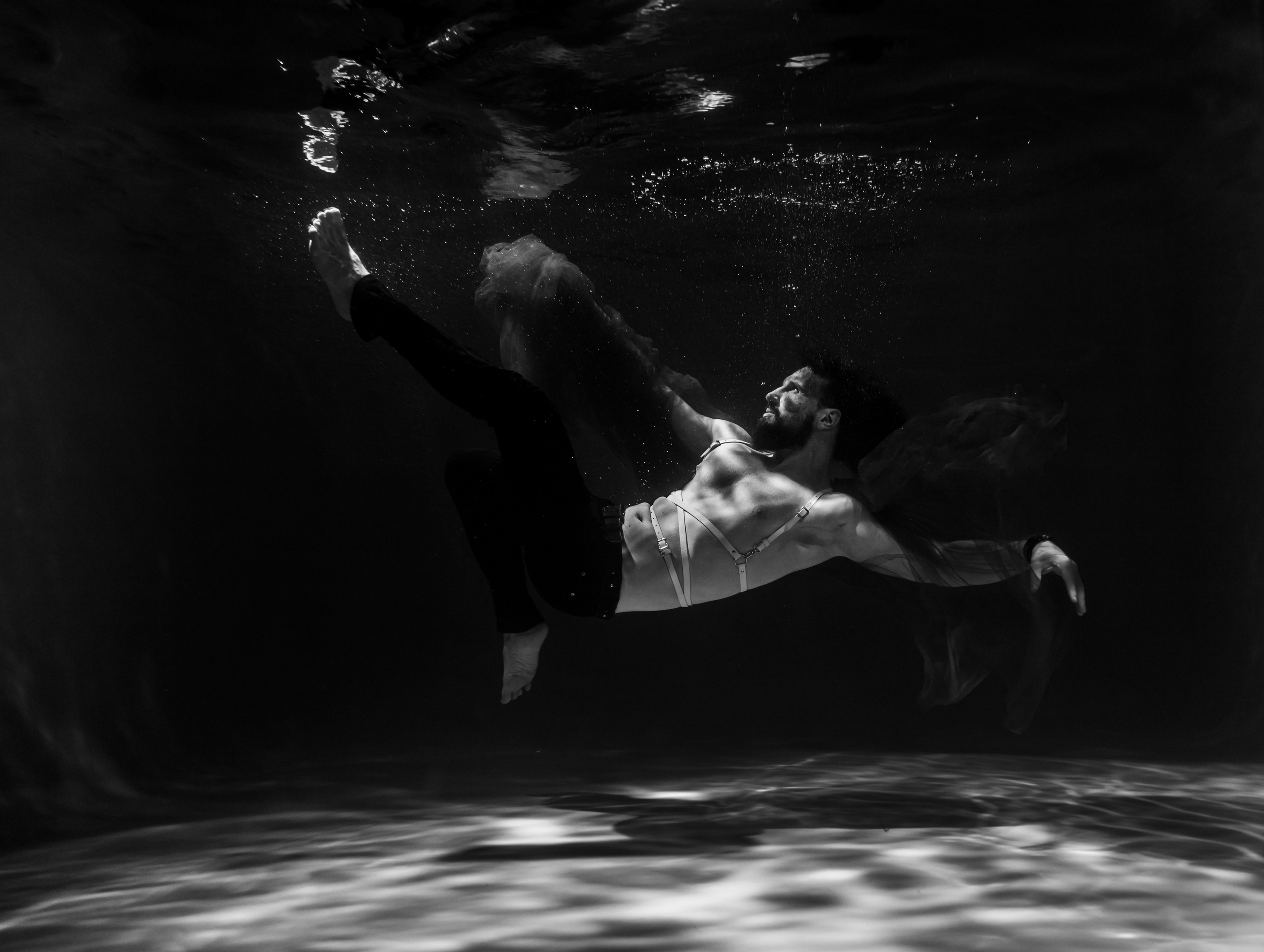 Подводная фотосъёмка. Арт фотограф Серафима Абельман в Москве