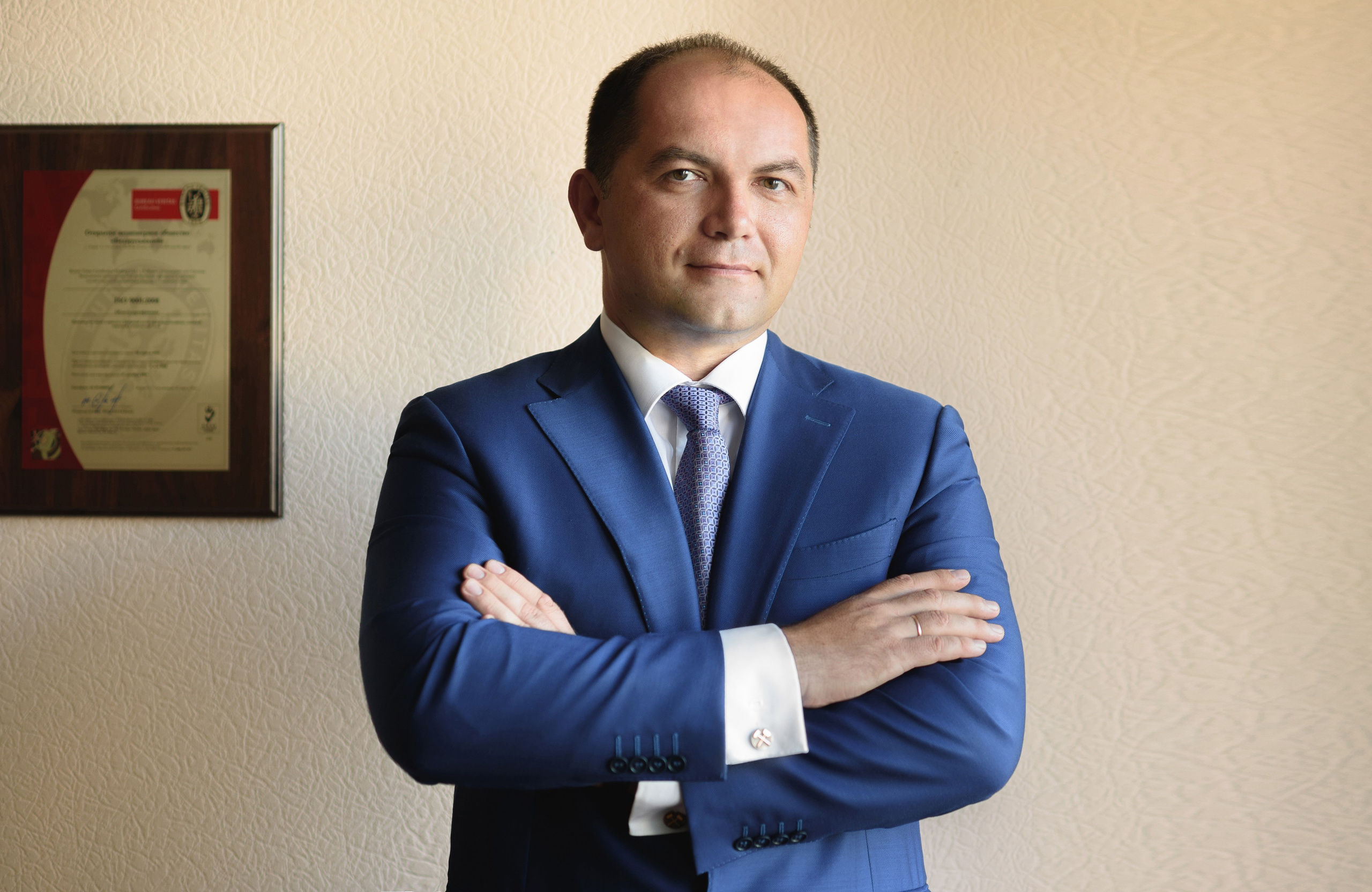 Портрет руководителя. Фотограф Олег Юршевич Солигорск Минск