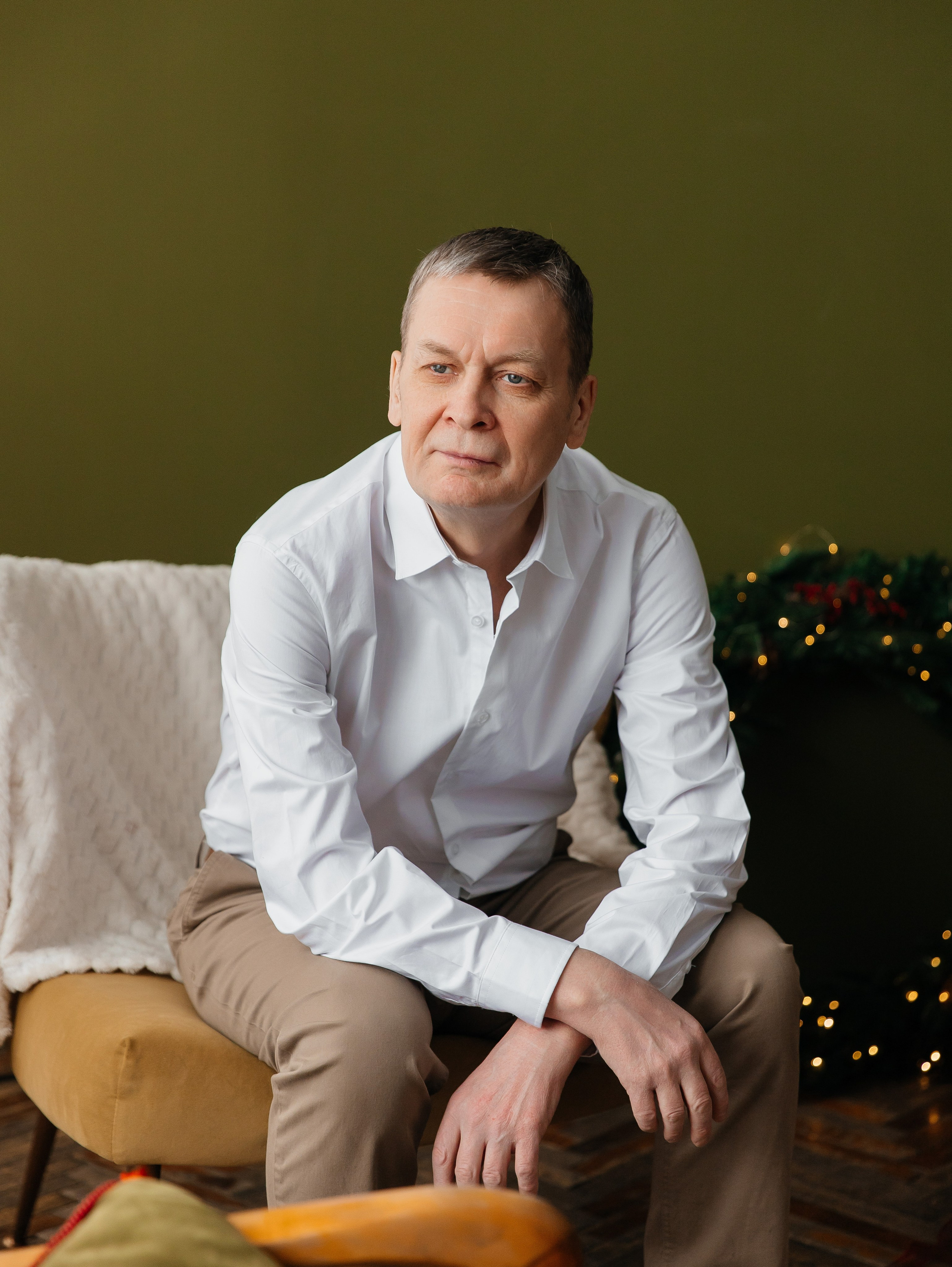 Новогодняя (мама, папа, сын и дедушка). Фотограф текстиля в Москве Ольга Иванова