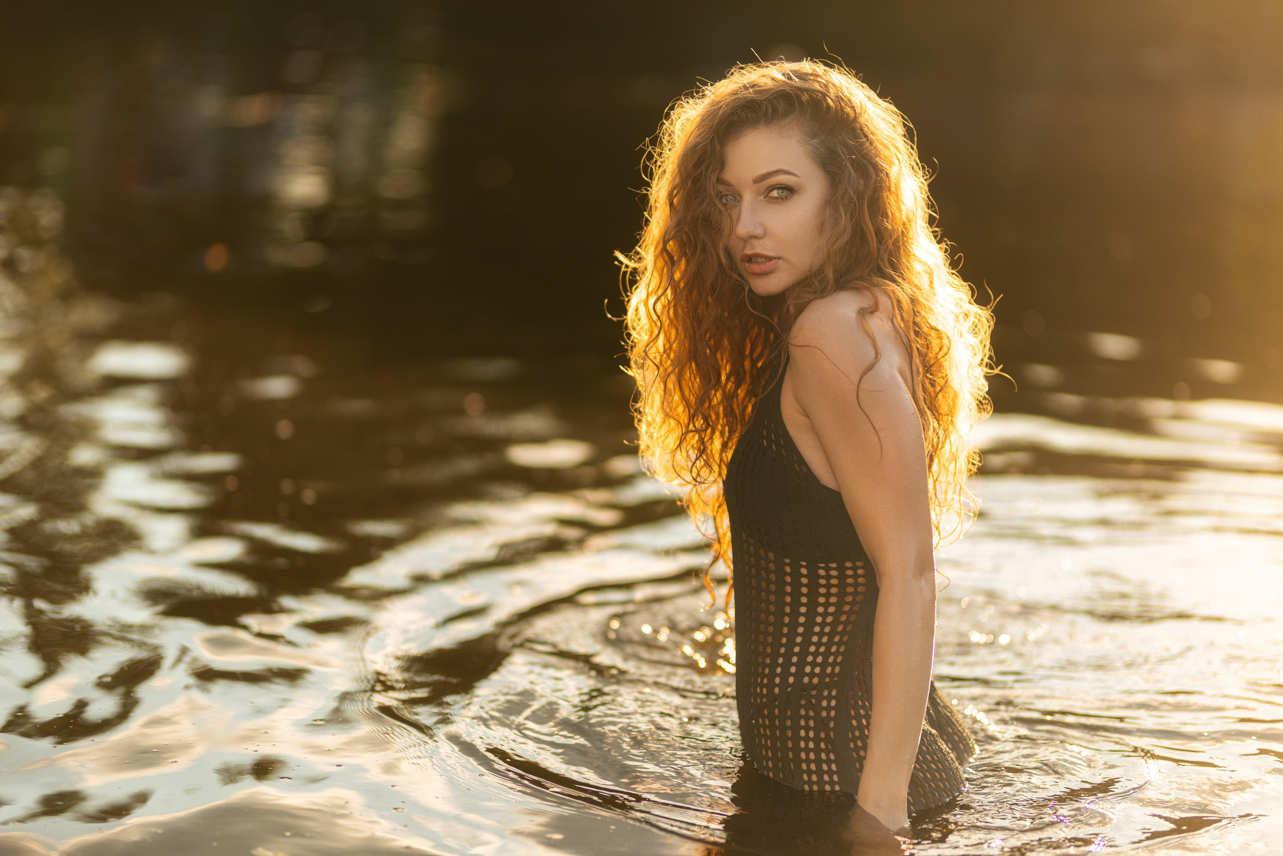 Съемка с Дианой у водоема на базе отдыха в формате для «себя». Дмитрий Шульгин, портретный фотограф в Воронеже