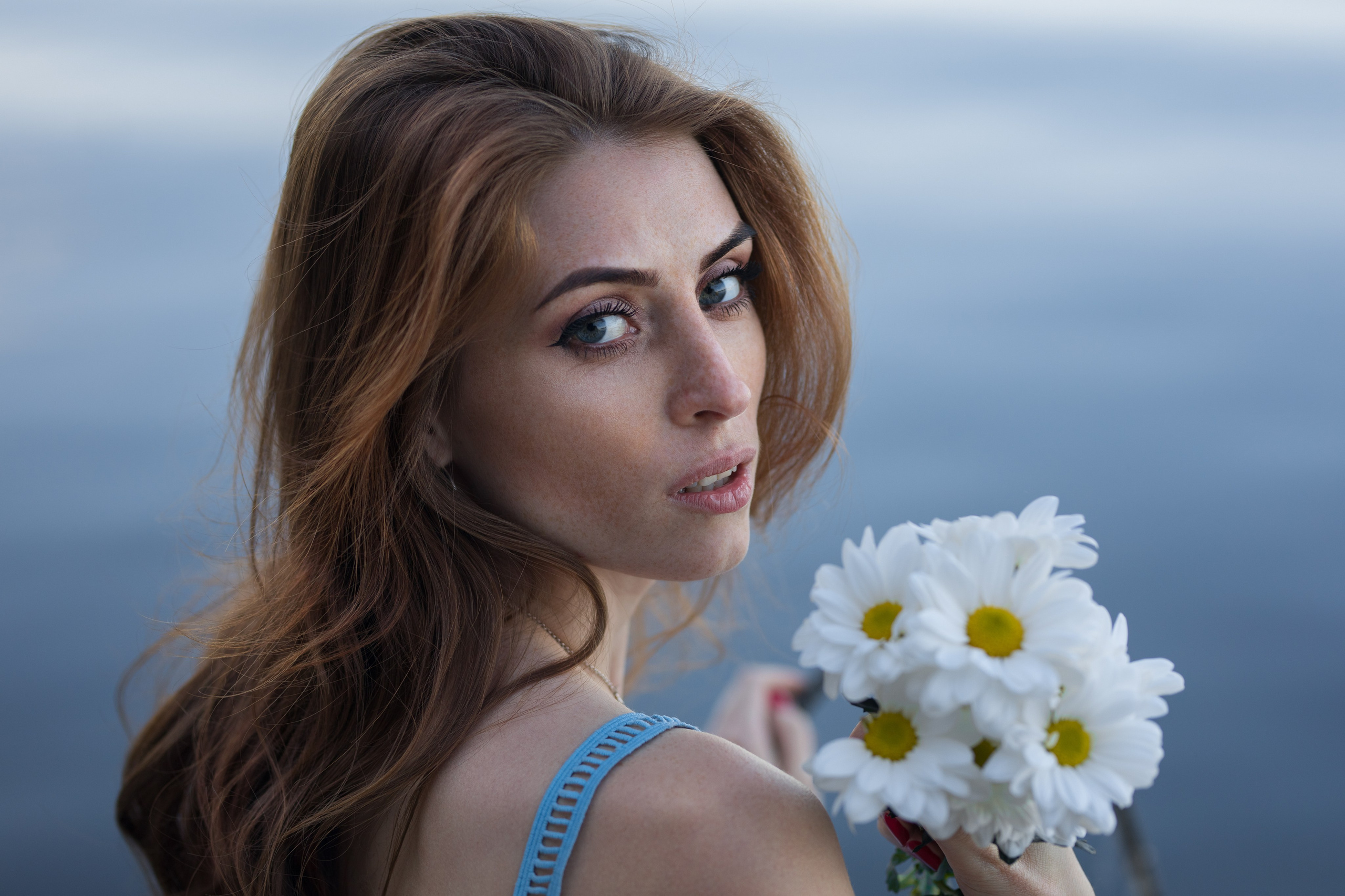 Съемка на берегу реки в поселке Рыбачий с Надеждой для «себя»