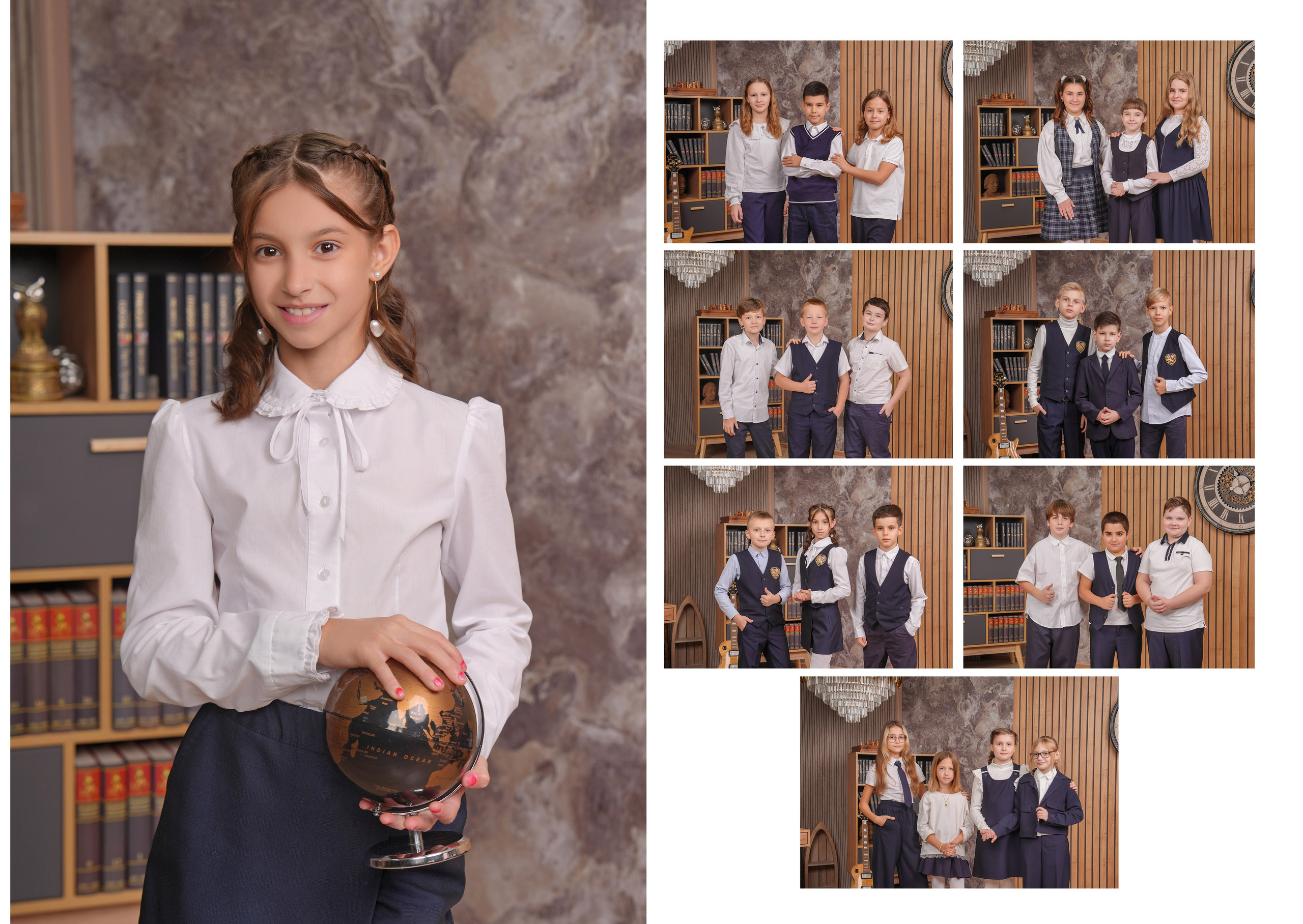 ШКОЛА 42 — 4 «Д» класс. Красивый выпускной альбом в Краснодаре