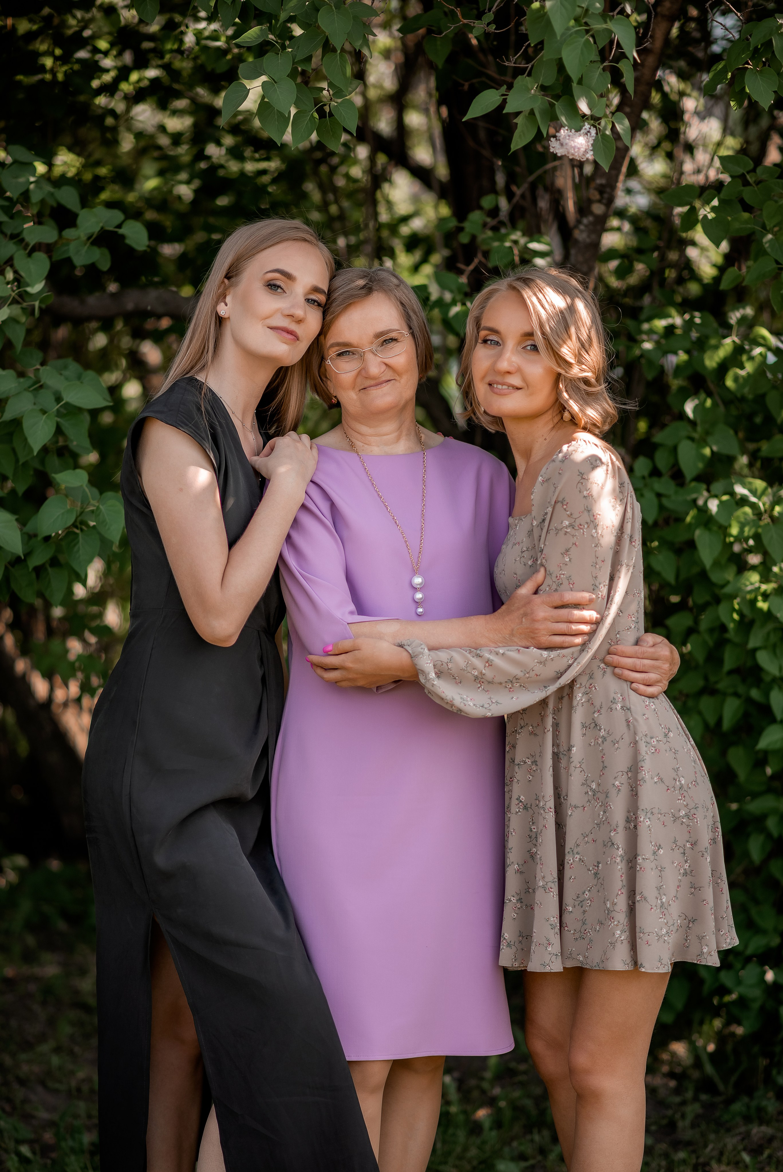 Две дочки и родители. Портретный фотограф в Петрозаводске Татьяна Лебедева