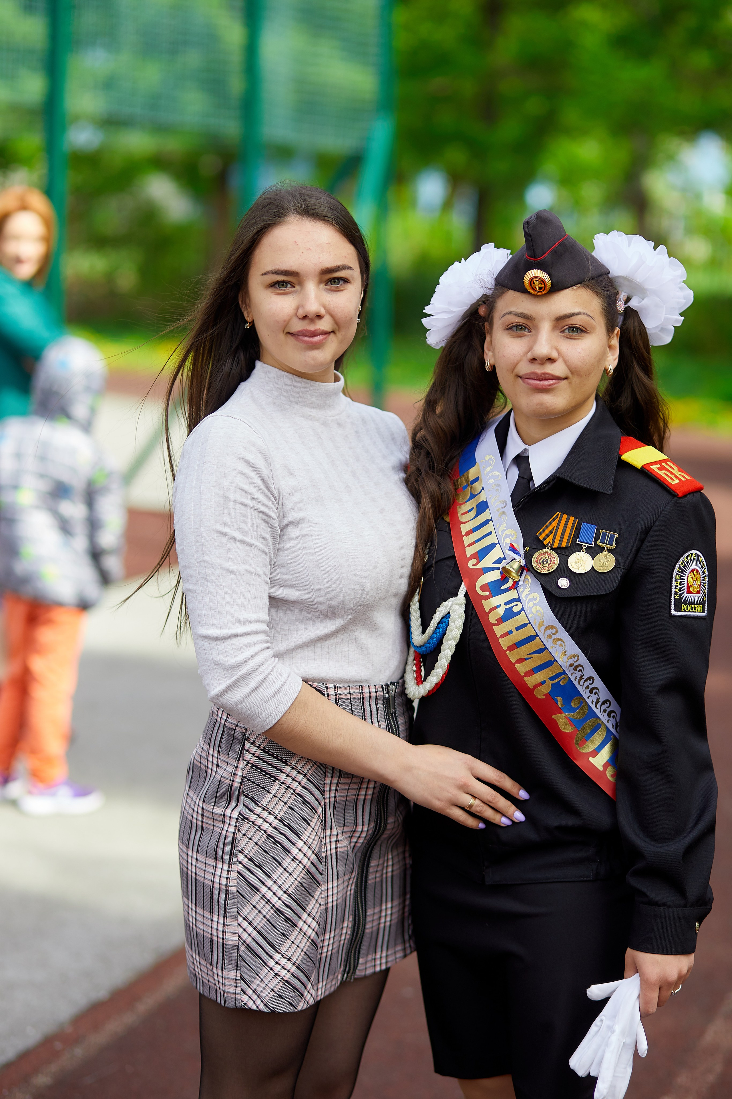 Кадеты последний звонок. Фотограф Вячеслав Фарунин