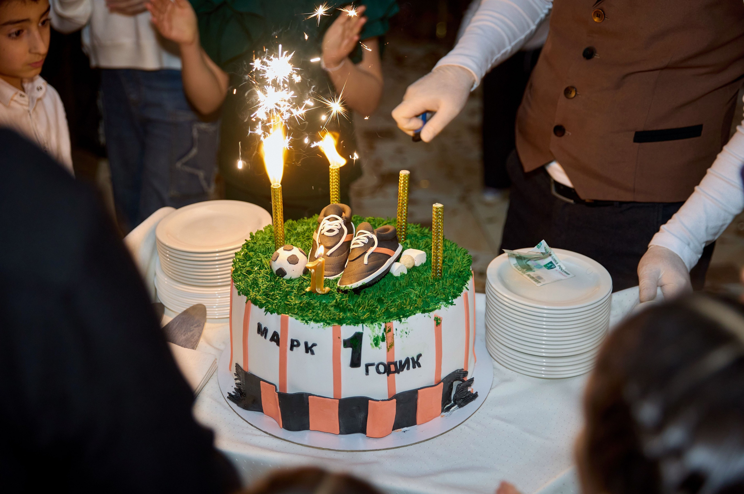 Фотосъёмка детского дня рождения на 1 год — фотограф на первый праздник малыша