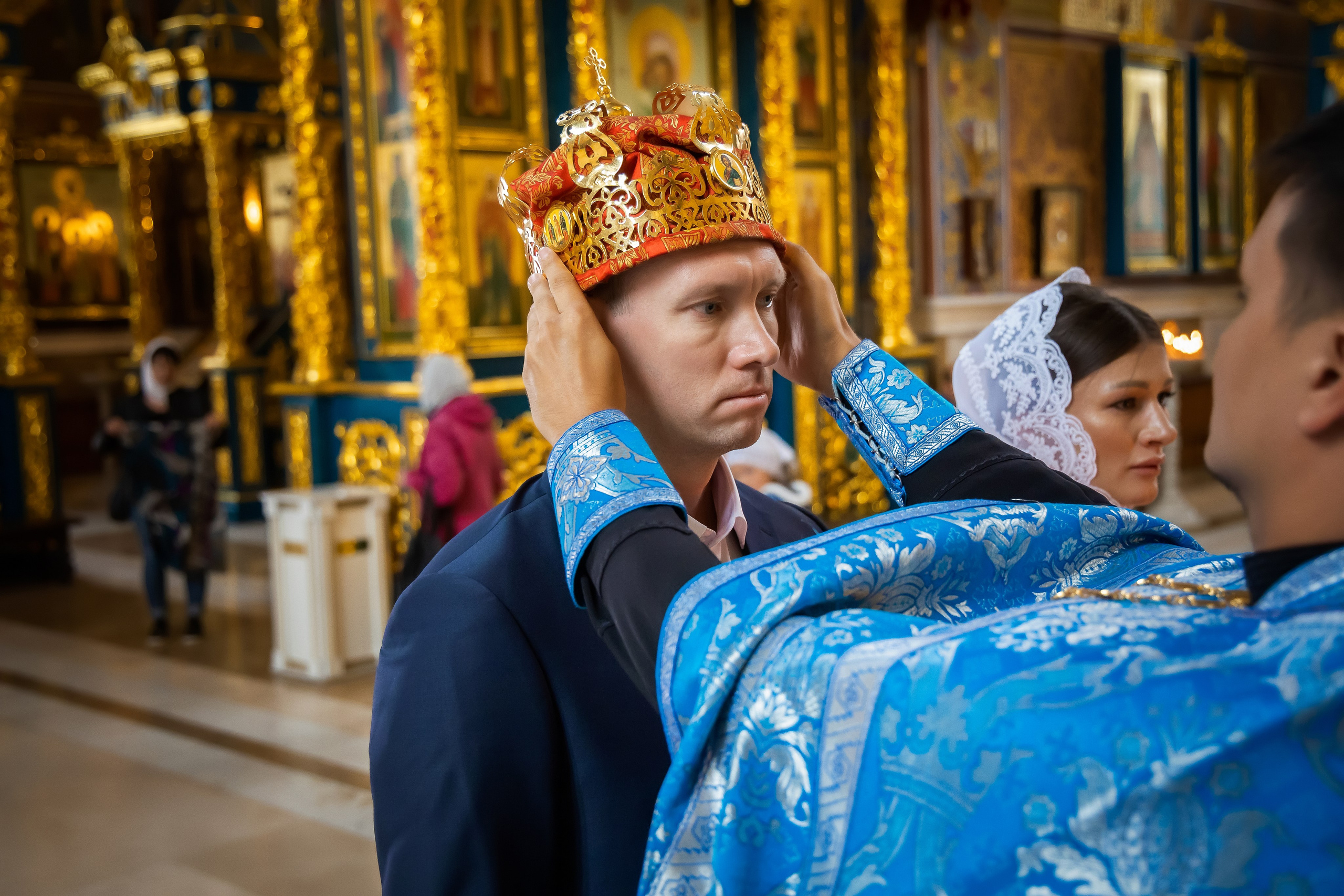 В Храме. Семейный и Свадебный фотограф в Астане Александр Астапов