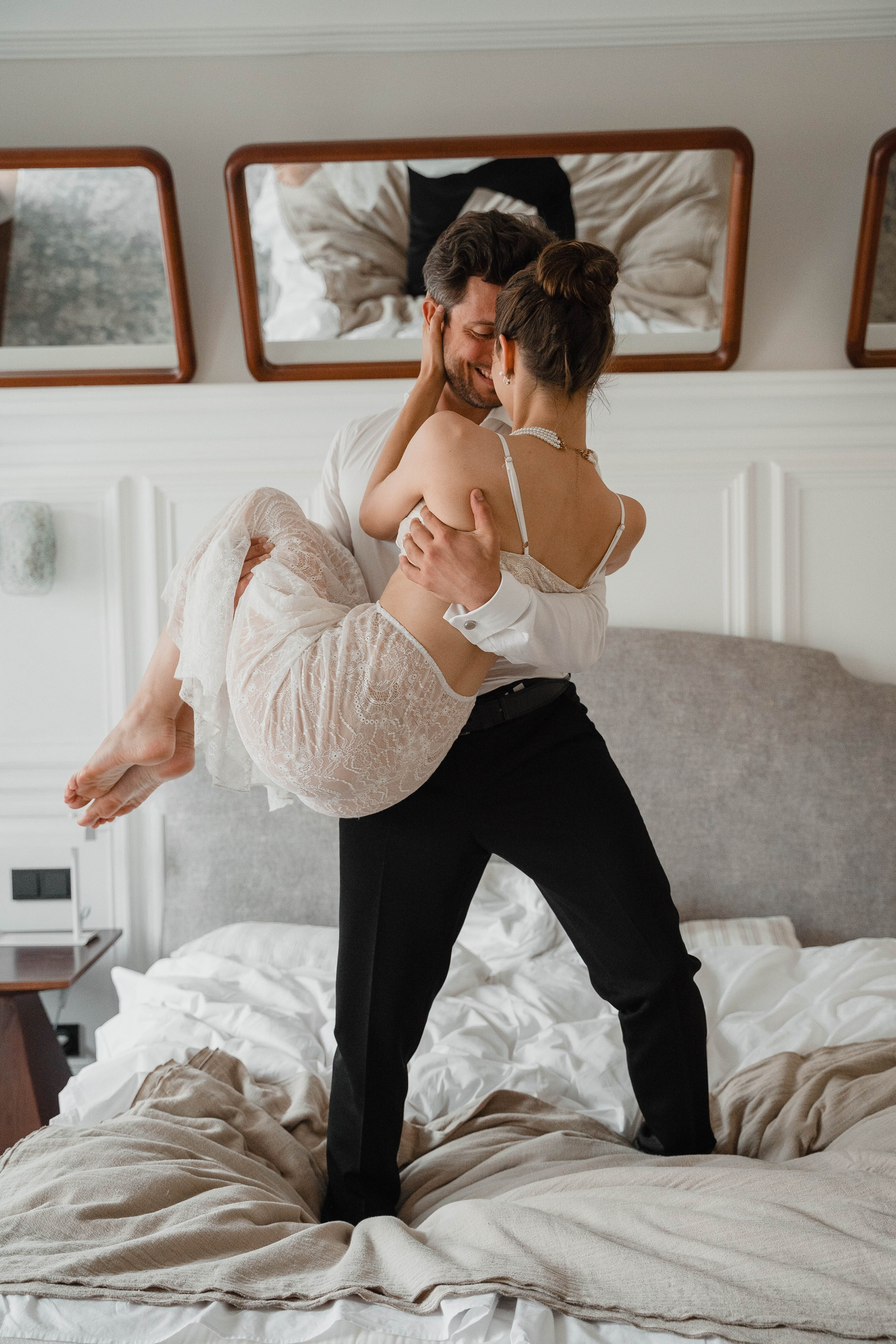 Совместные сборы в одной квартире…. Свадебный фотограф Казань Анастасия Доле