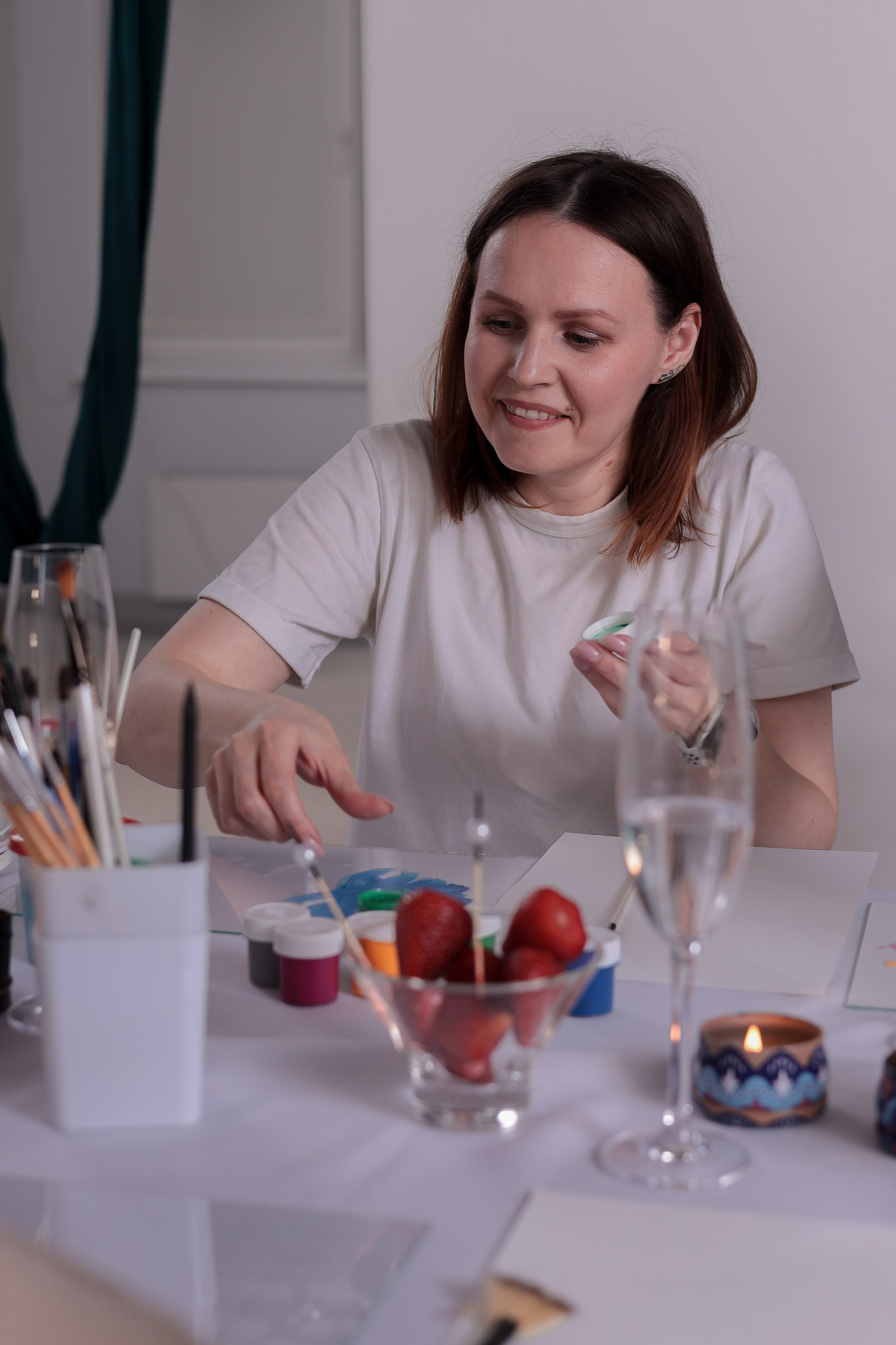 Арт-терапия + аэройога. Фотограф Надршина Лилия